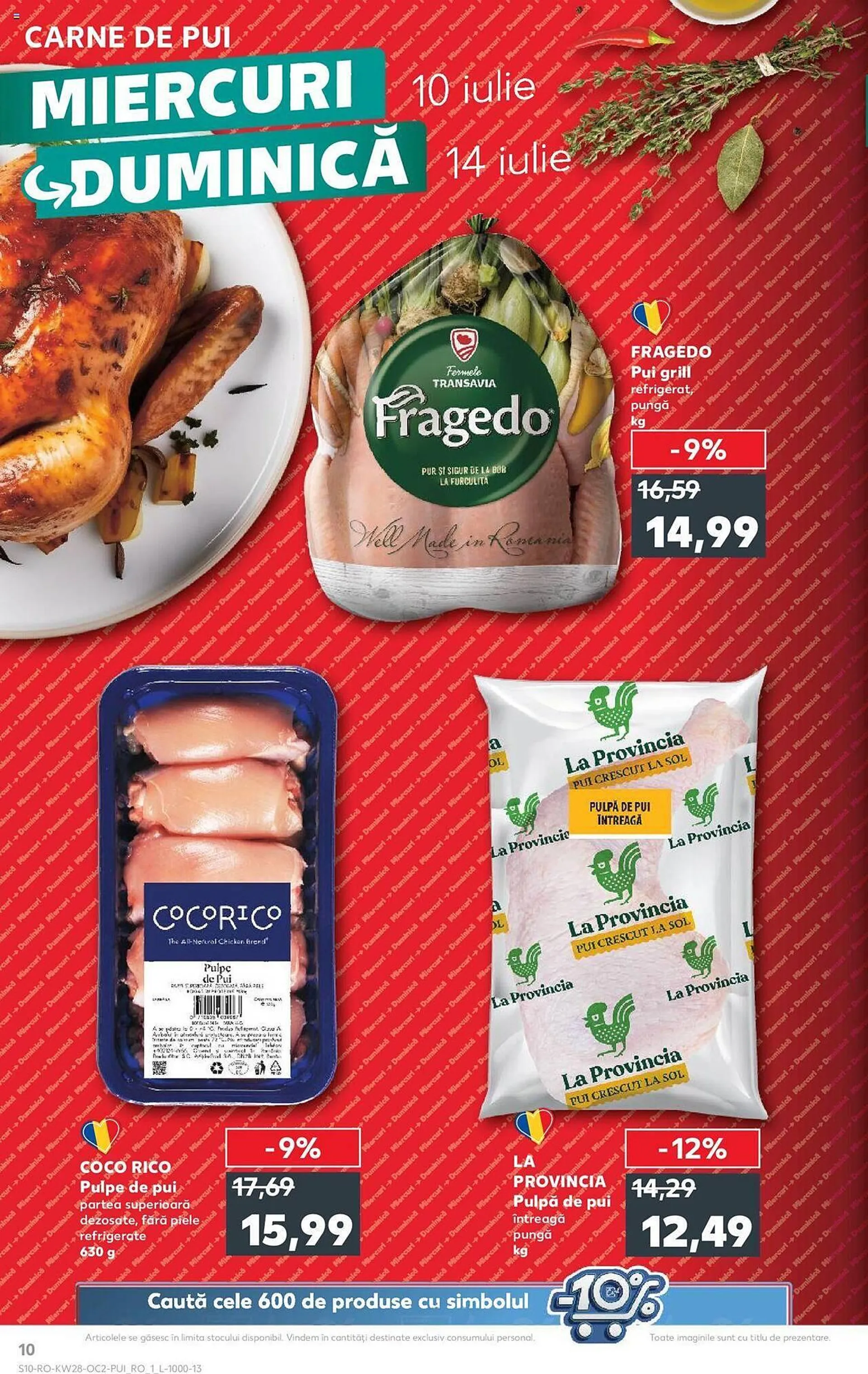 Catalog Kaufland catalog de la 10 iulie până la 16 iulie 2024 - Revista Pagina 10