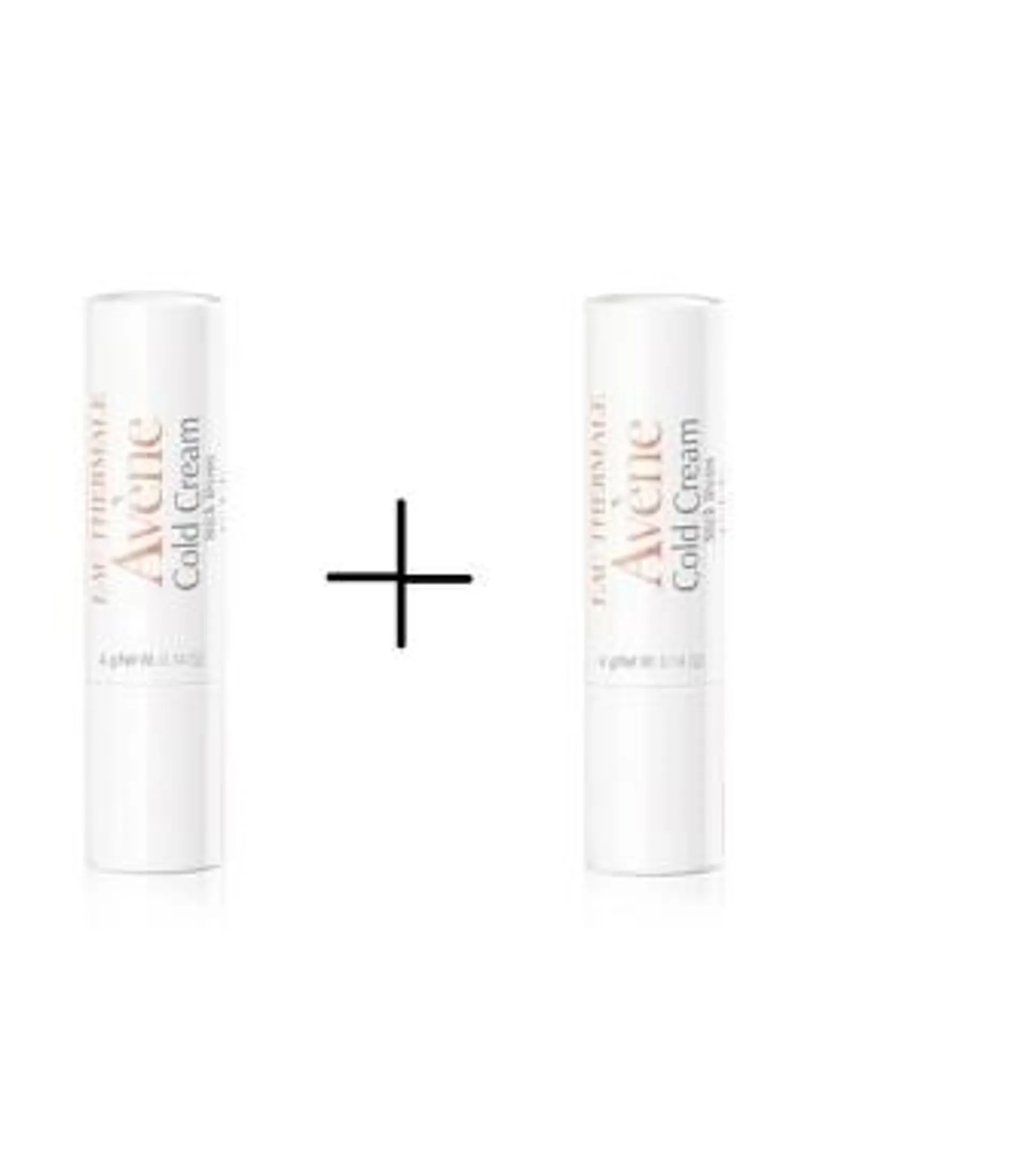 AVENE COLD CREAM STICK DE BUZE 4G 1+1 60% REDUCERE LA AL 2 LEA PRODUS