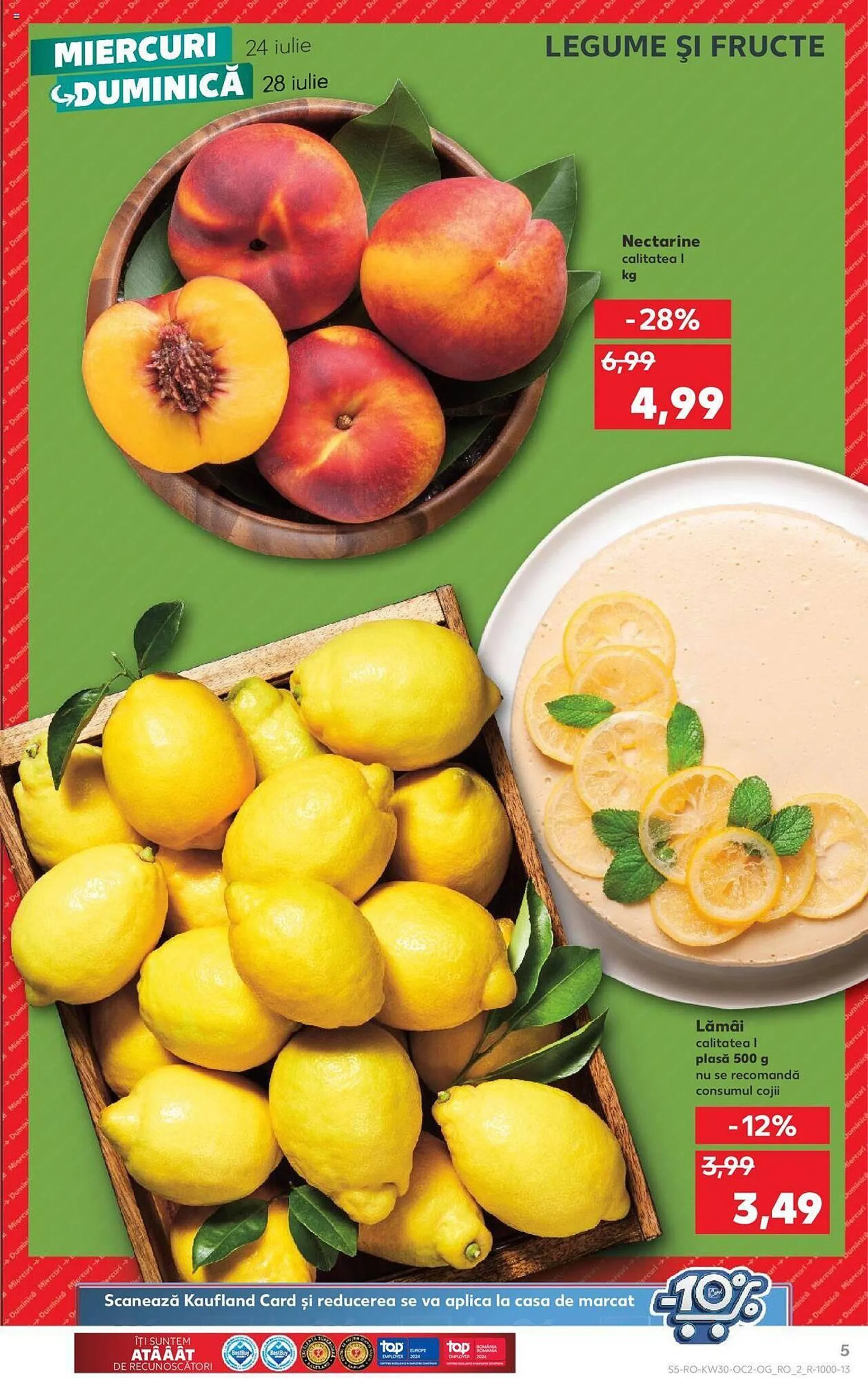 Catalog Kaufland catalog de la 24 iulie până la 30 iulie 2024 - Revista Pagina 5