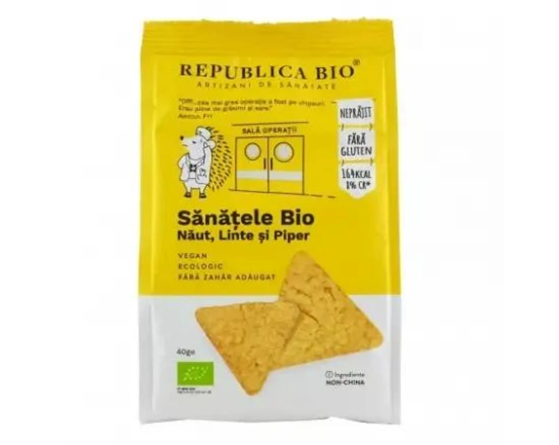 Sanatele BIO cu naut, linte, piper ecologice 40g