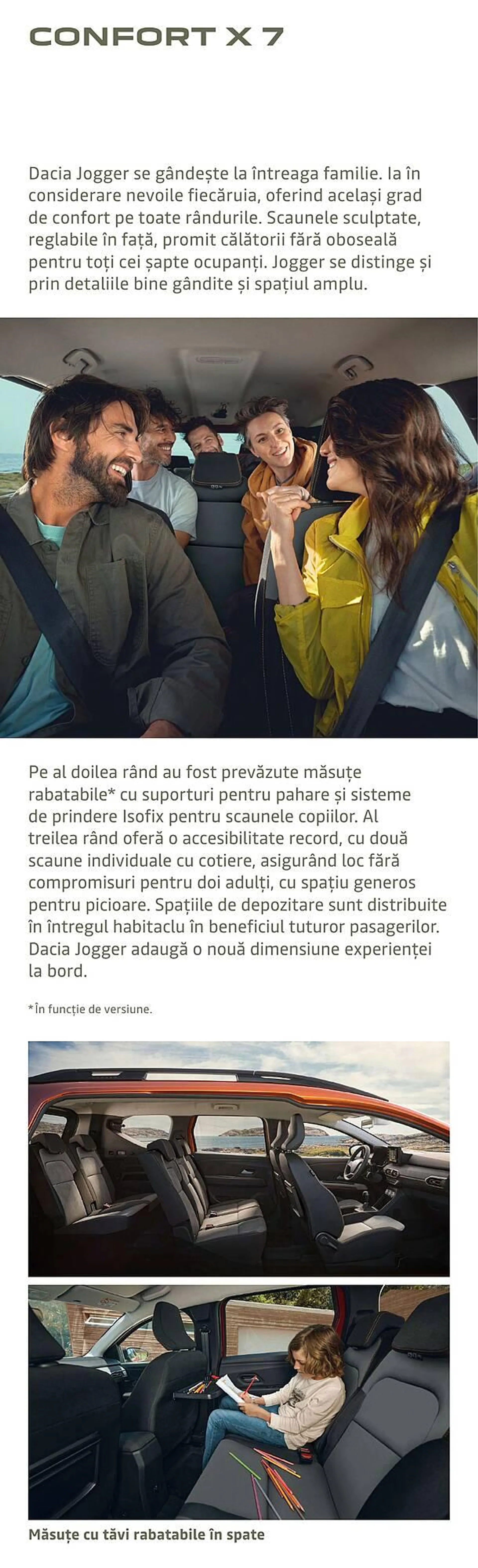 Catalog Dacia Jogger catalog de la 9 decembrie până la 8 decembrie 2024 - Revista Pagina 10