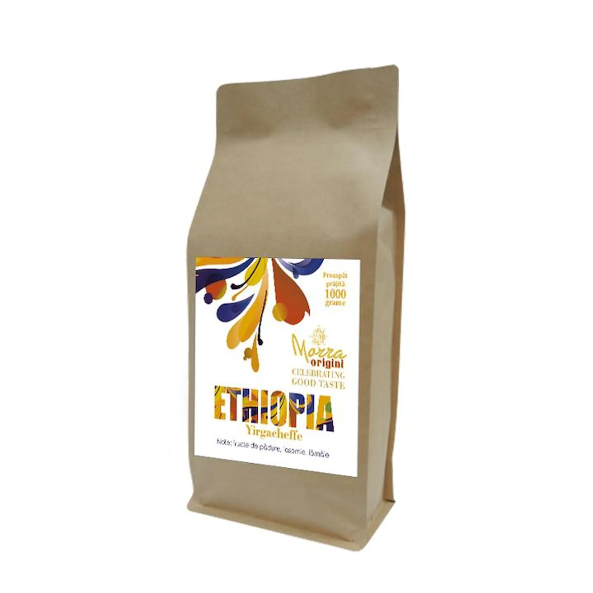 Cafea boabe Morra Origini Ethiopia Yirgacheffe, 1 kg
