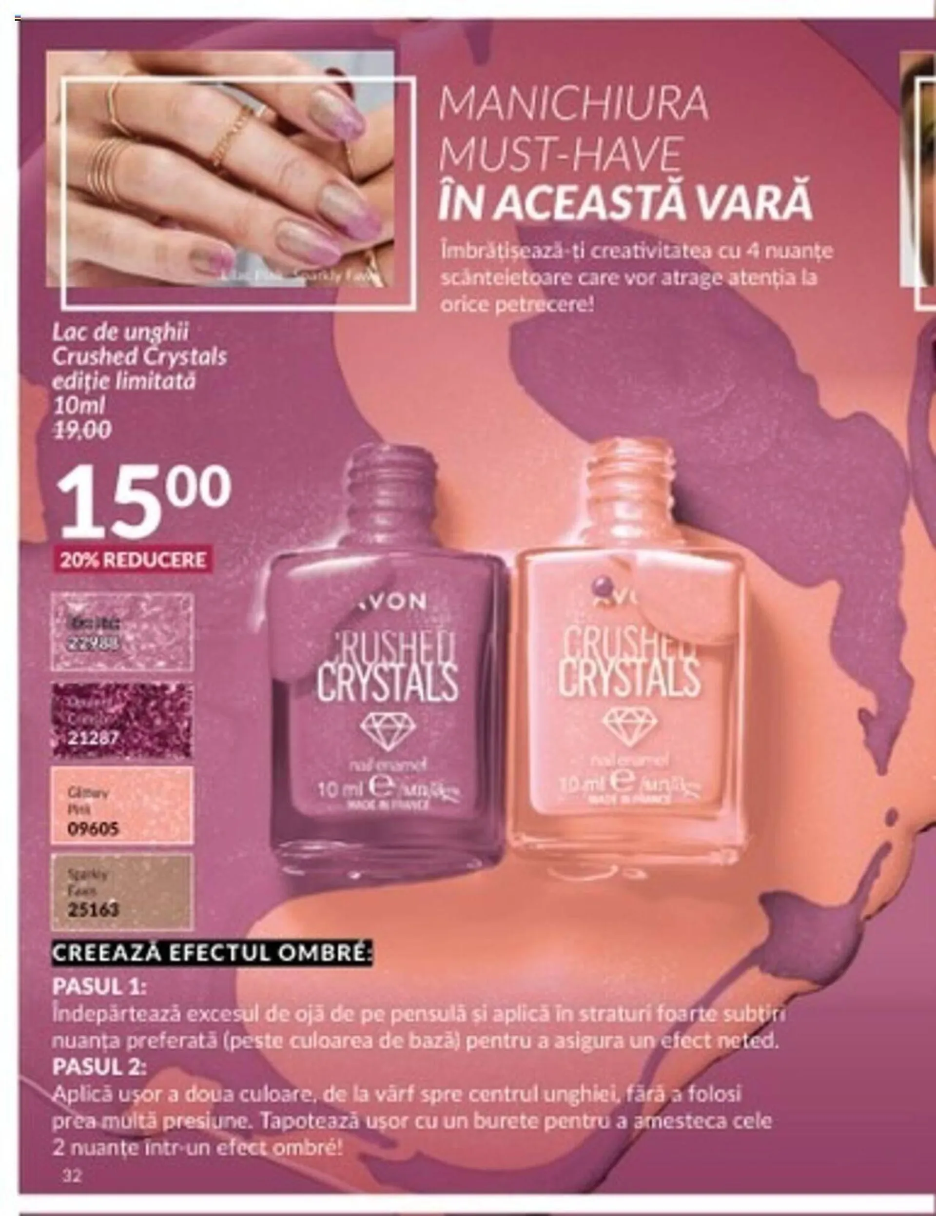 Catalog Avon catalog de la 1 iulie până la 31 iulie 2024 - Revista Pagina 32