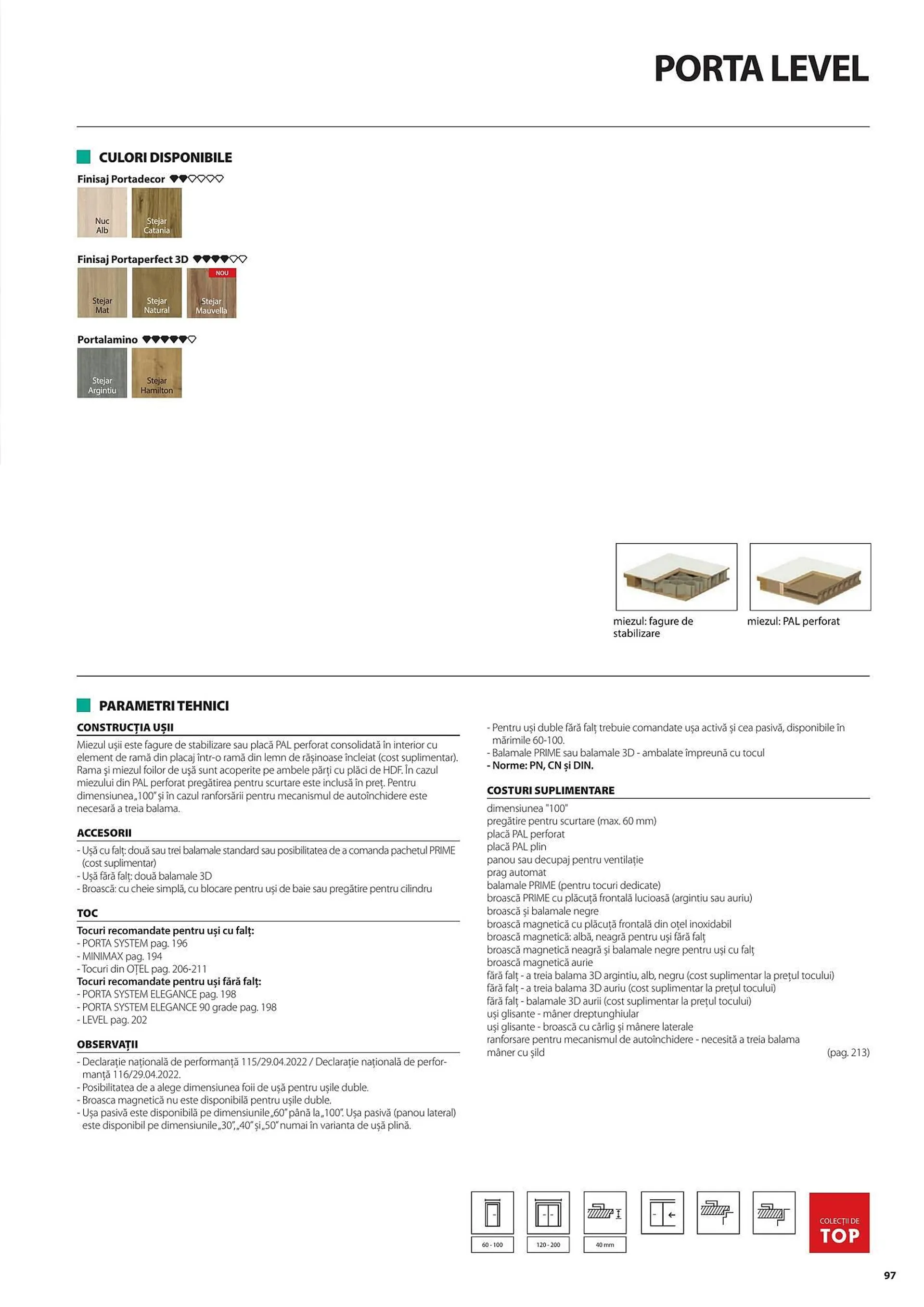 Catalog Сatalog Usi 365  de la 31 iulie până la 31 decembrie 2024 - Revista Pagina 97