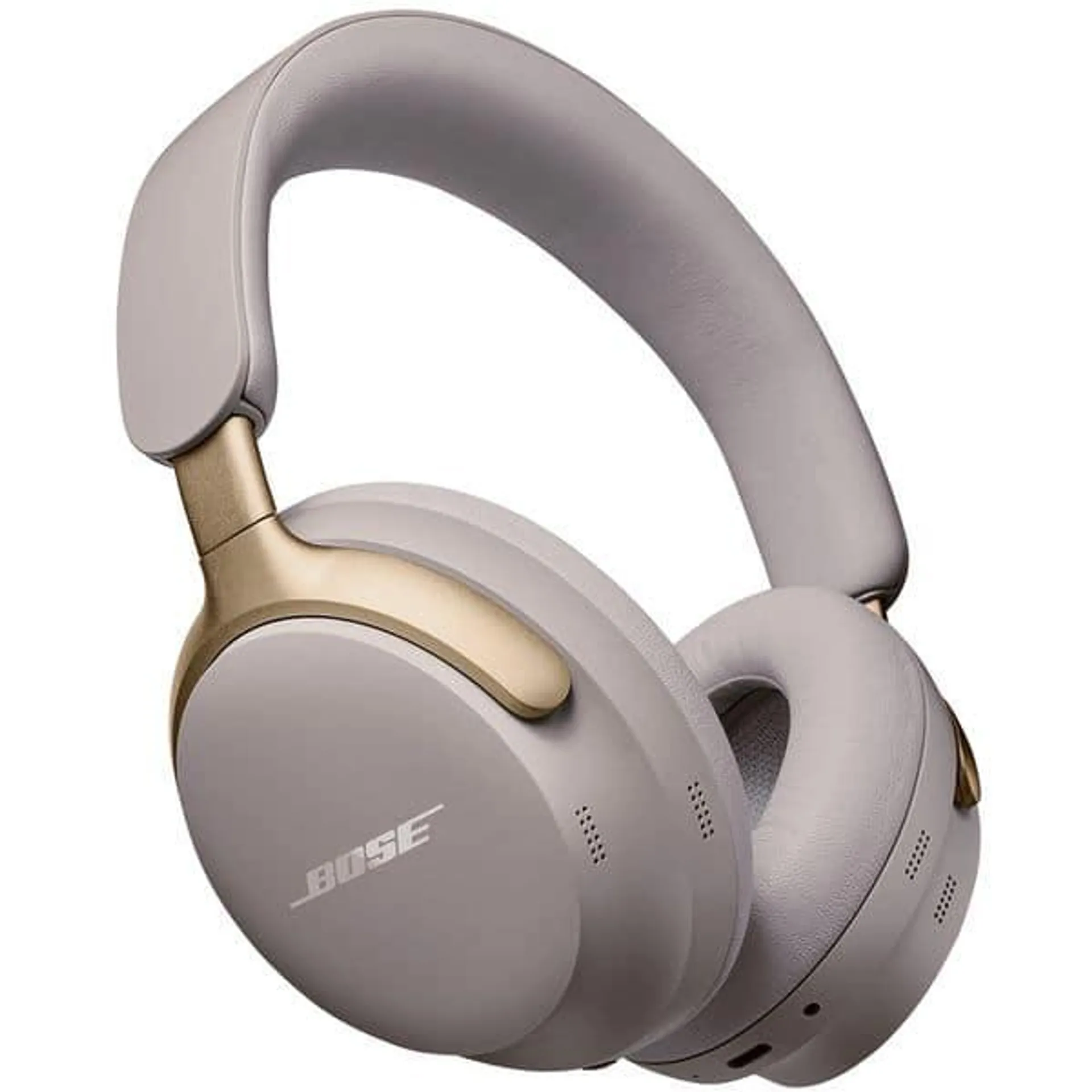 Casti BOSE QuietComfort Ultra Headphones, Bluetooth, Over-Ear, Microfon, Noise Cancelling, Sandstone