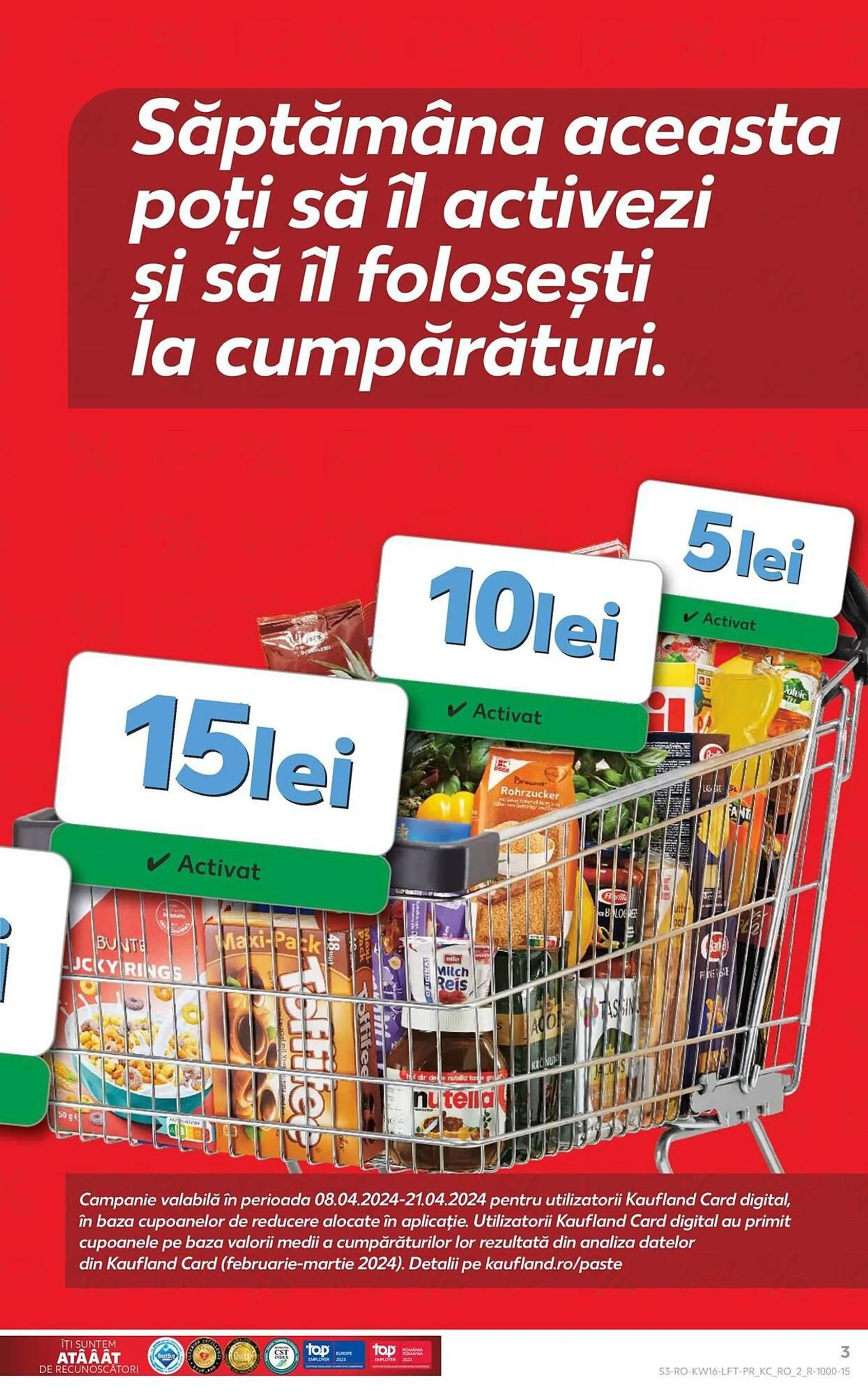 Catalog Kaufland catalog de la 17 aprilie până la 23 aprilie 2024 - Revista Pagina 3