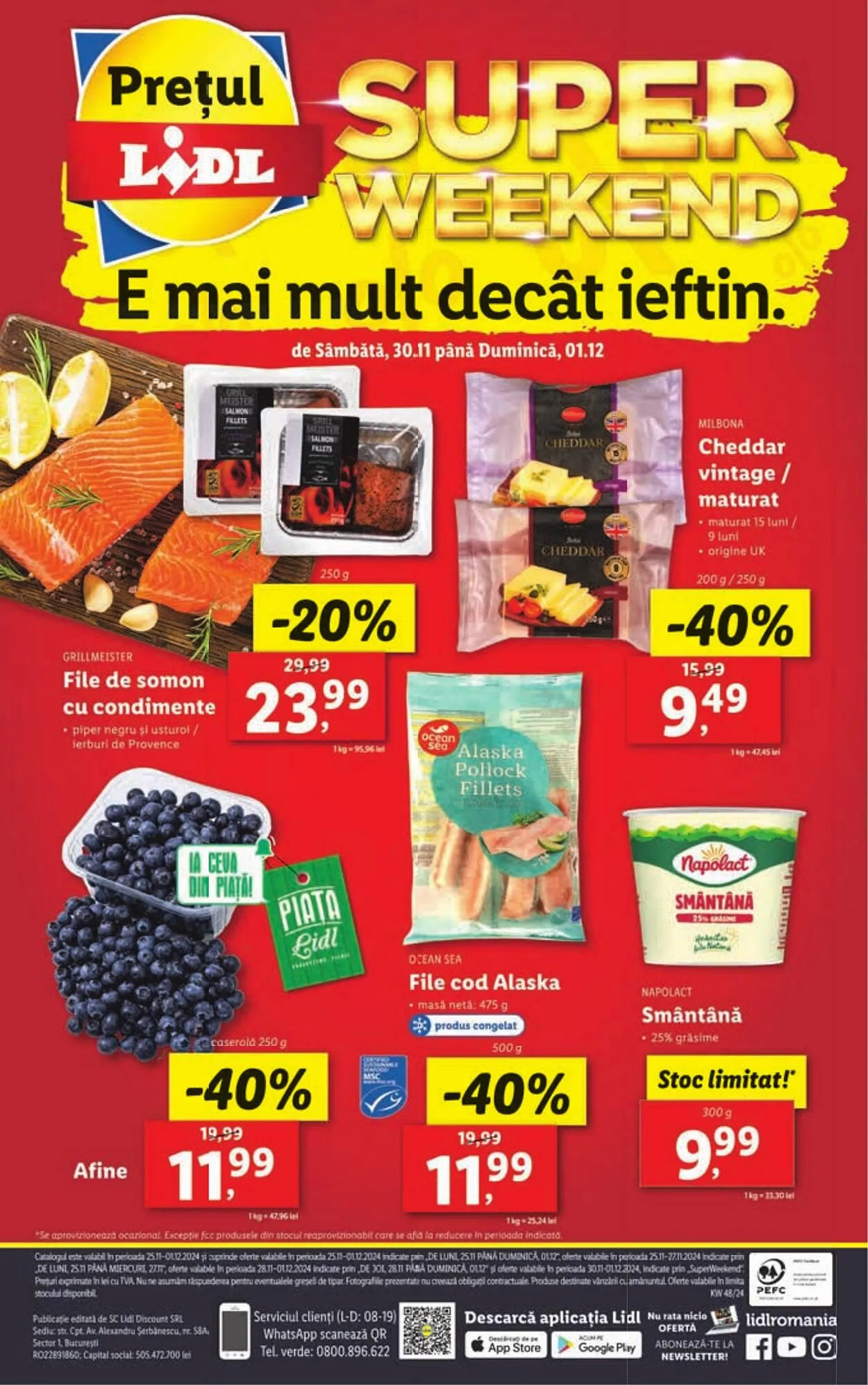 Catalog Catalog Lidl de la 25 noiembrie până la 1 decembrie 2024 - Revista Pagina 40