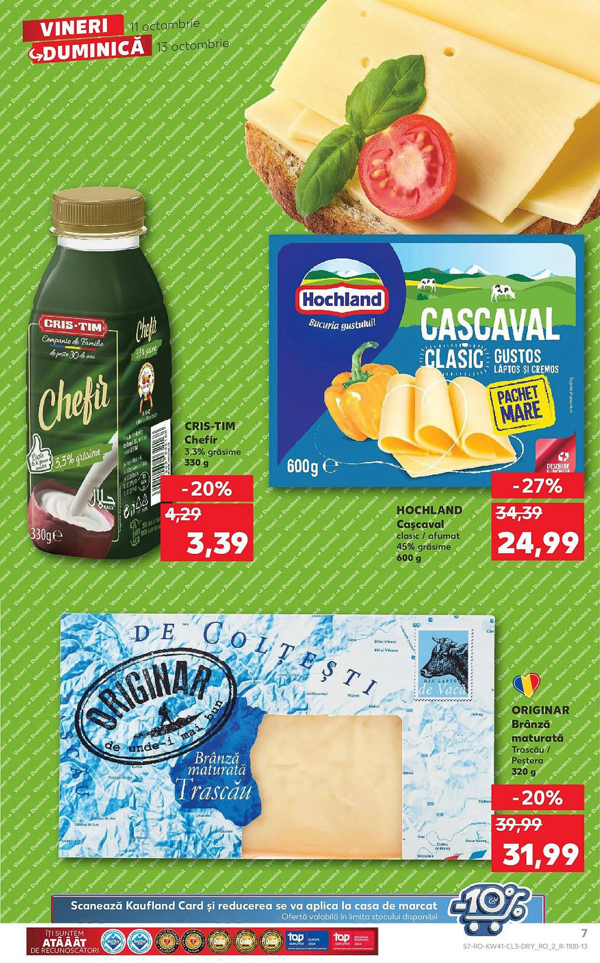 Catalog Catalog Kaufland de la 11 octombrie până la 13 octombrie 2024 - Revista Pagina 7