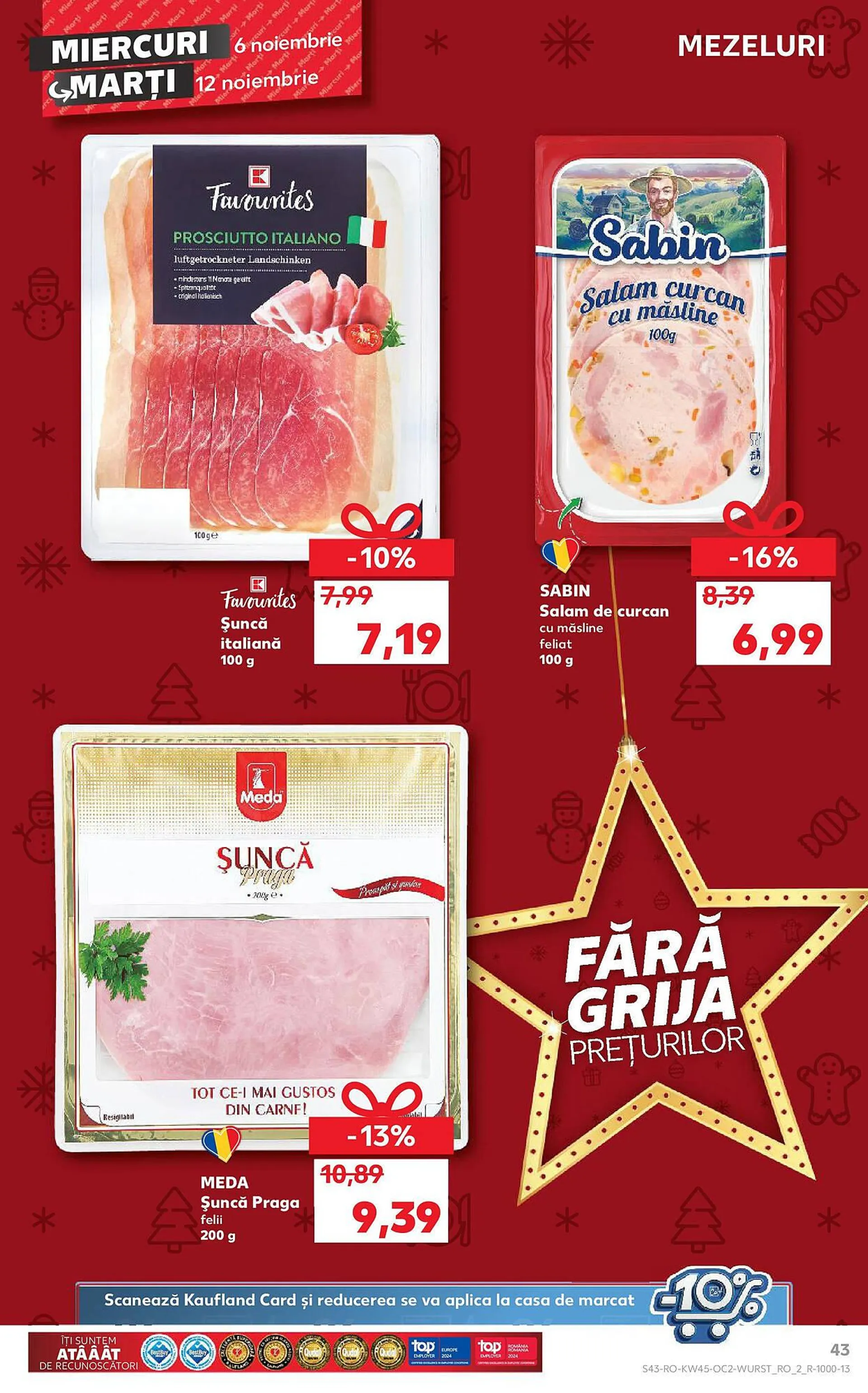 Catalog Catalog Kaufland de la 5 noiembrie până la 10 noiembrie 2024 - Revista Pagina 43