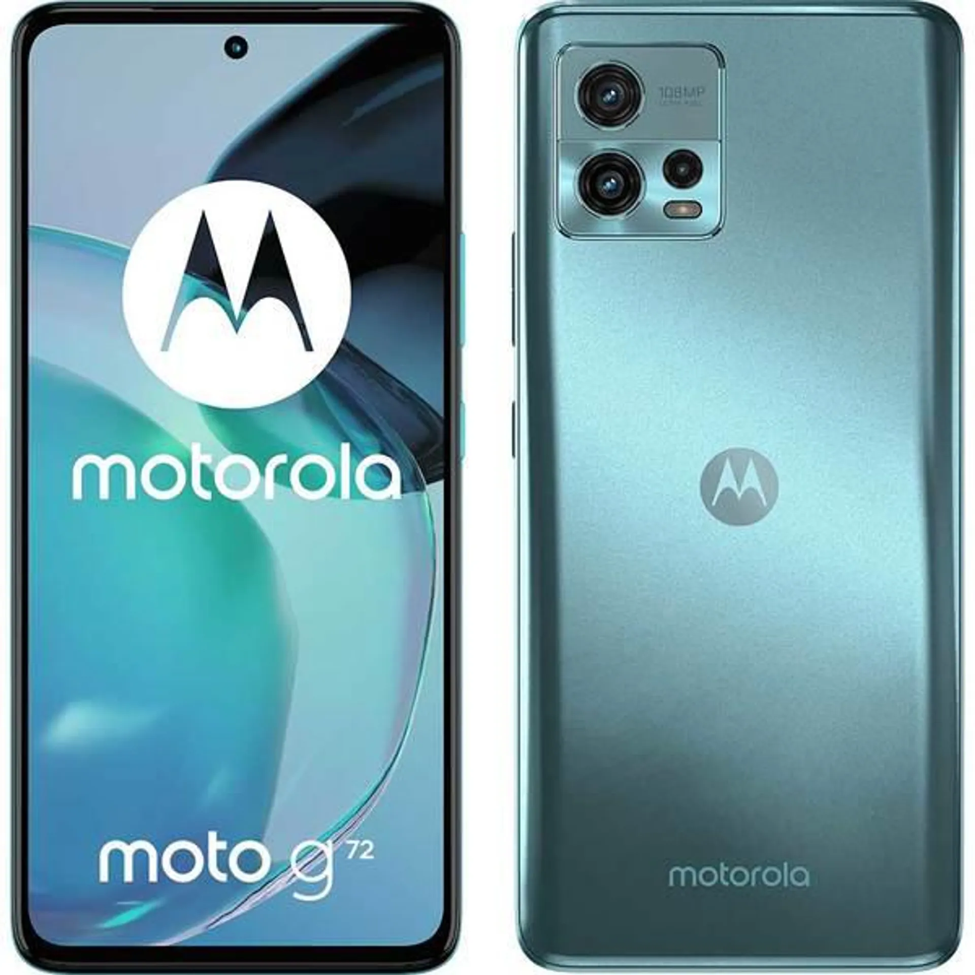 Telefon MOTOROLA Moto G72, 128GB, 8GB RAM, Dual SIM, Polar Blue