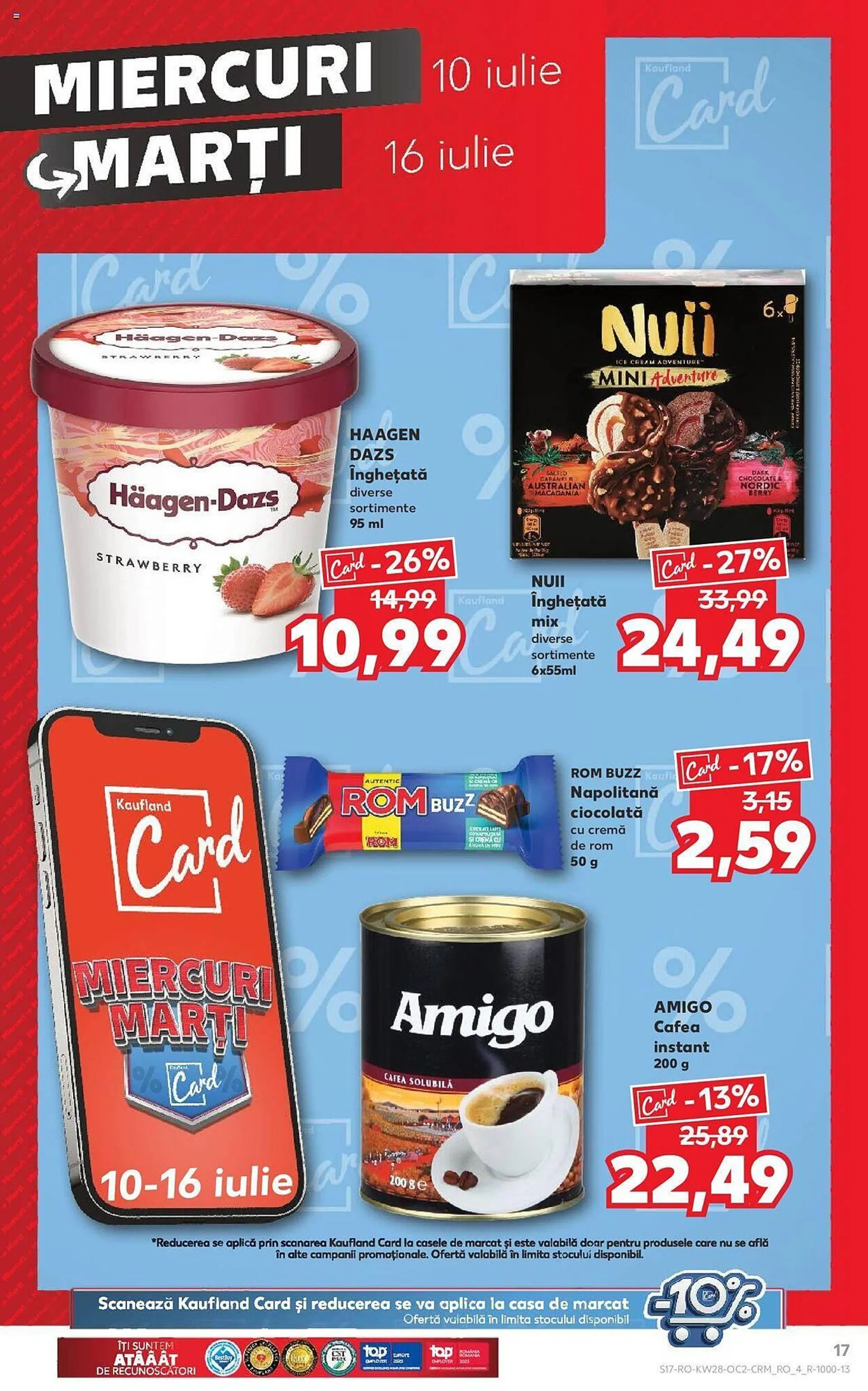 Catalog Kaufland catalog de la 10 iulie până la 16 iulie 2024 - Revista Pagina 17