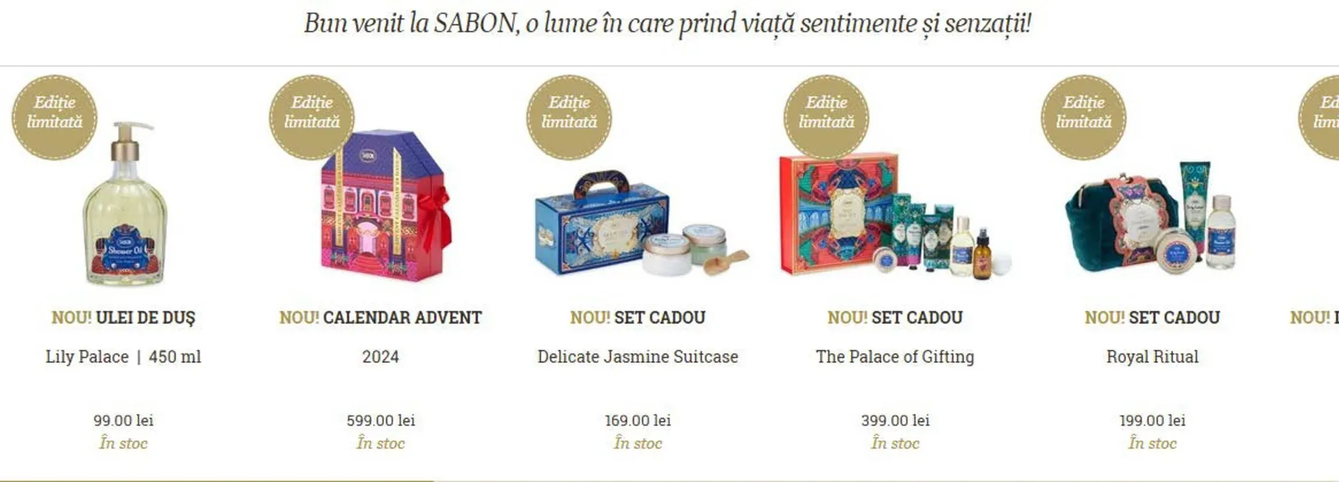 Catalog SABON - 1