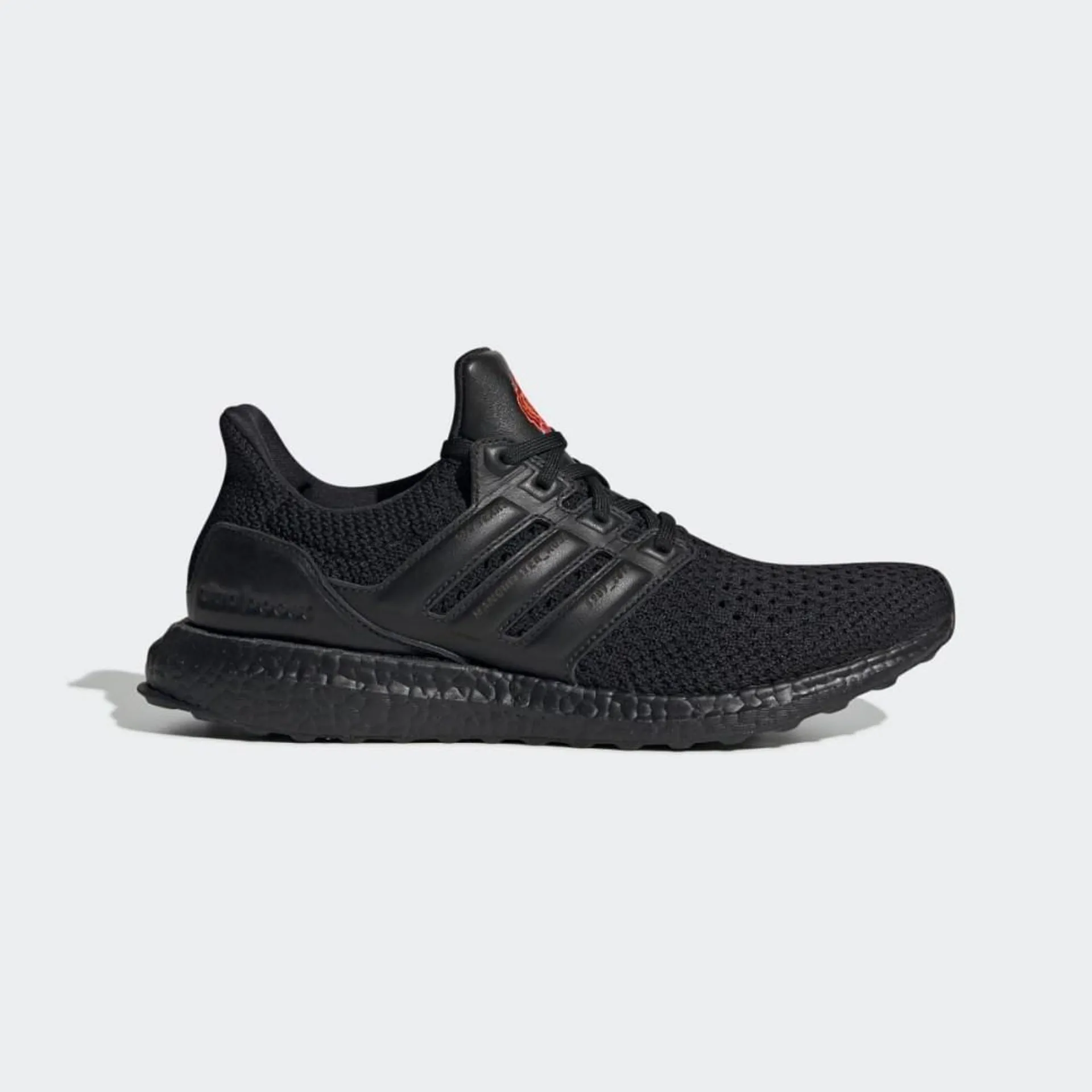 Adidasi Alergare Dama Adidas Manchester United Ultraboost Clima Negrii/Negrii/Rosii