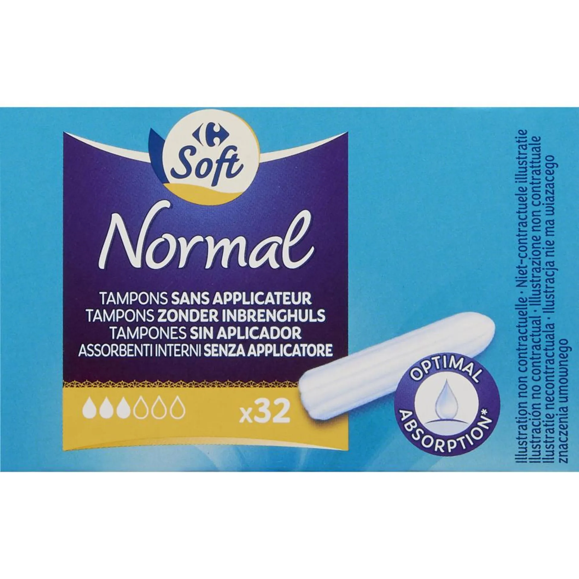 Tampoane normal CRF Soft, 32buc