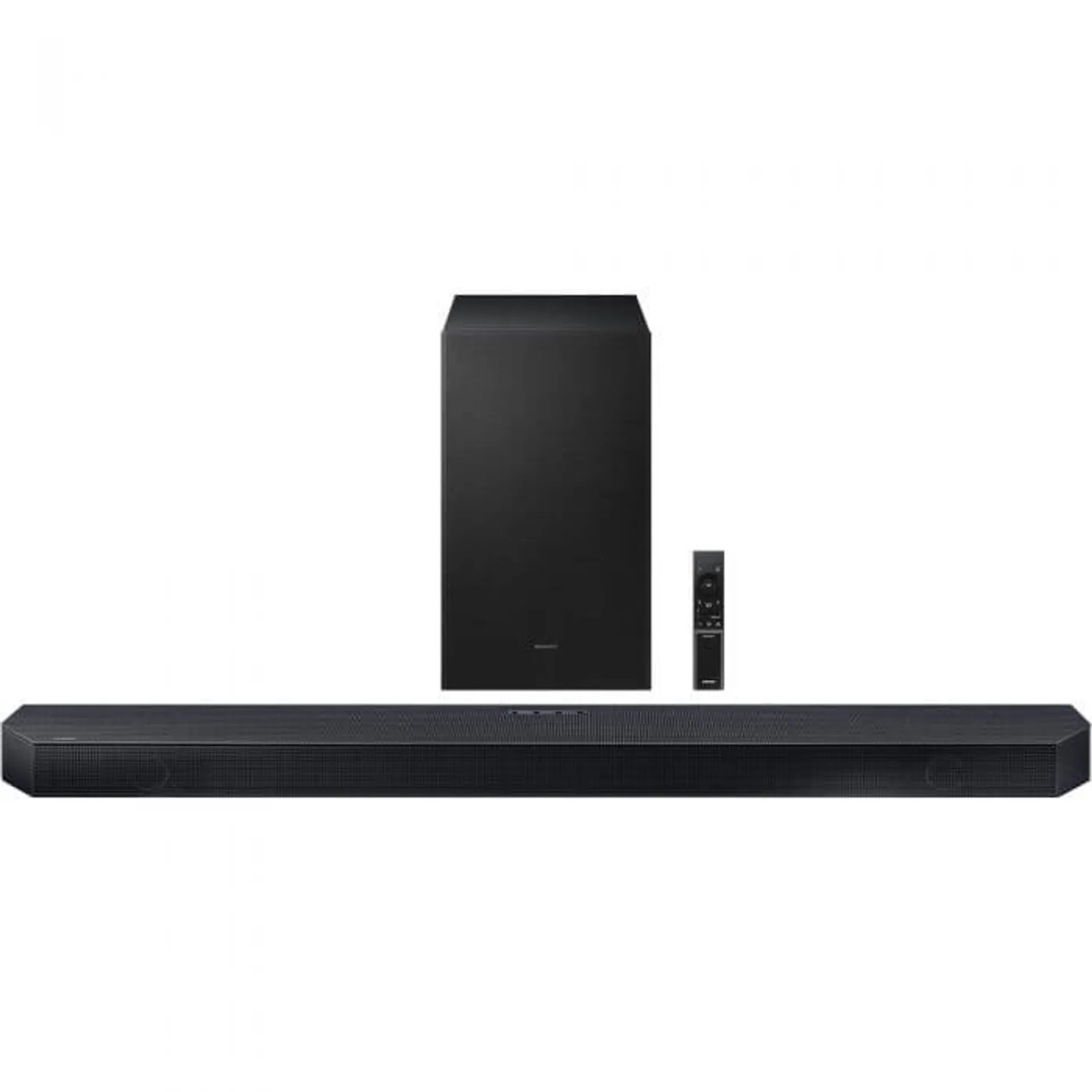 Soundbar Samsung HW-Q700D/EN, 3.1.2ch, 320W, Bluetooth, Wi-Fi, Subwoofer wireless, Dolby Atmos, Negru