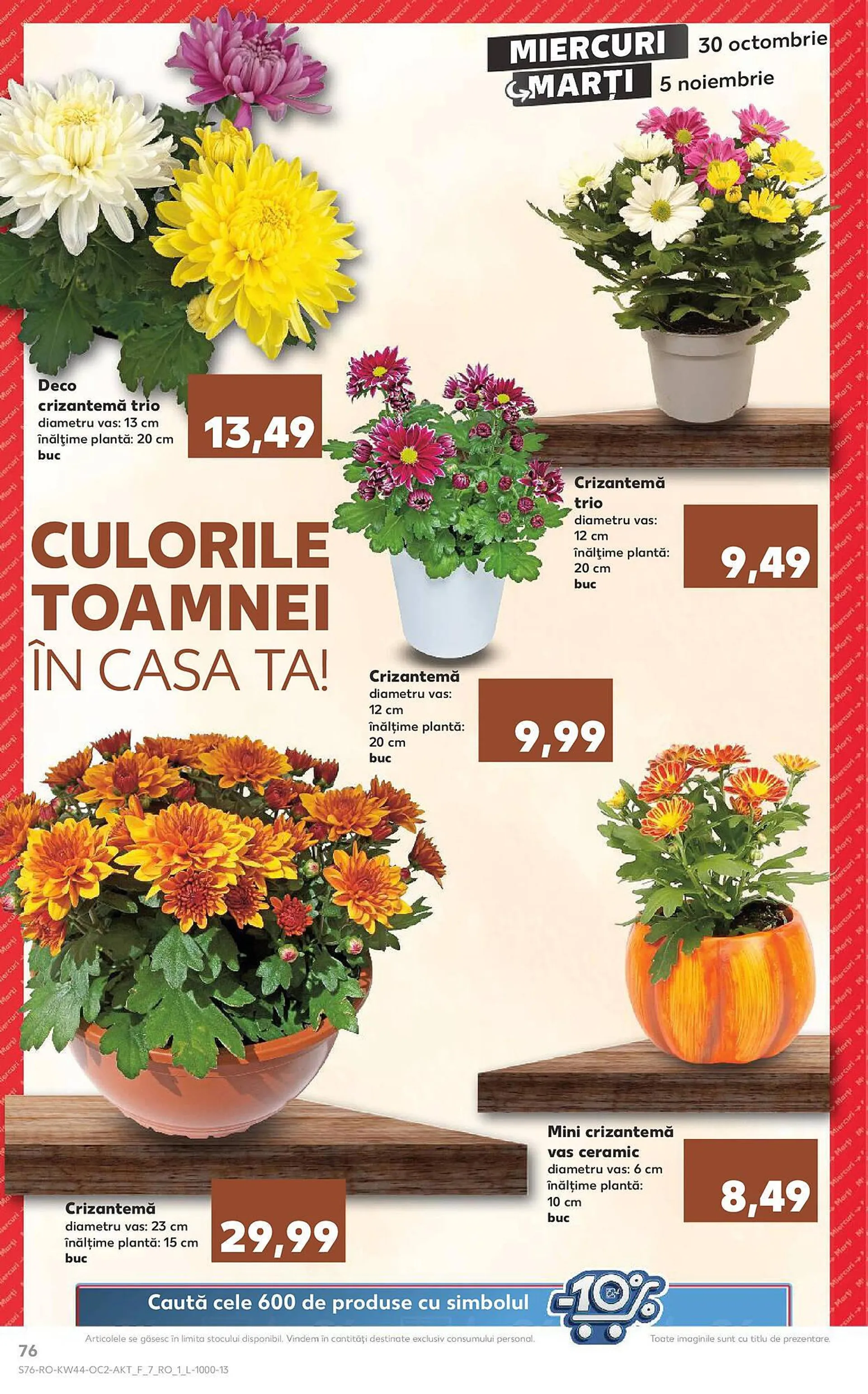 Catalog Catalog Kaufland de la 29 octombrie până la 3 noiembrie 2024 - Revista Pagina 76