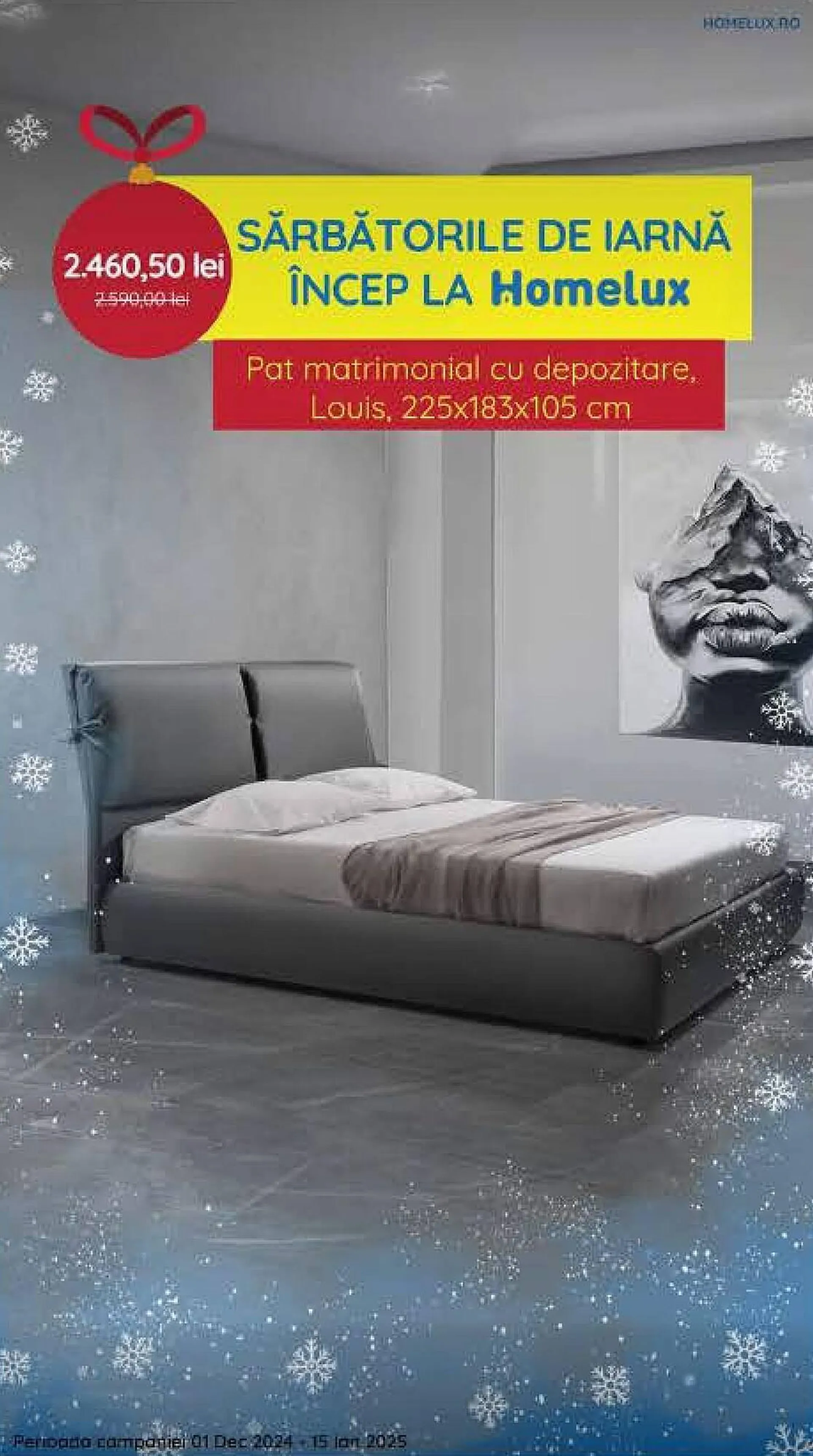 Catalog Catalog Homelux de la 2 decembrie până la 15 ianuarie 2025 - Revista Pagina 2