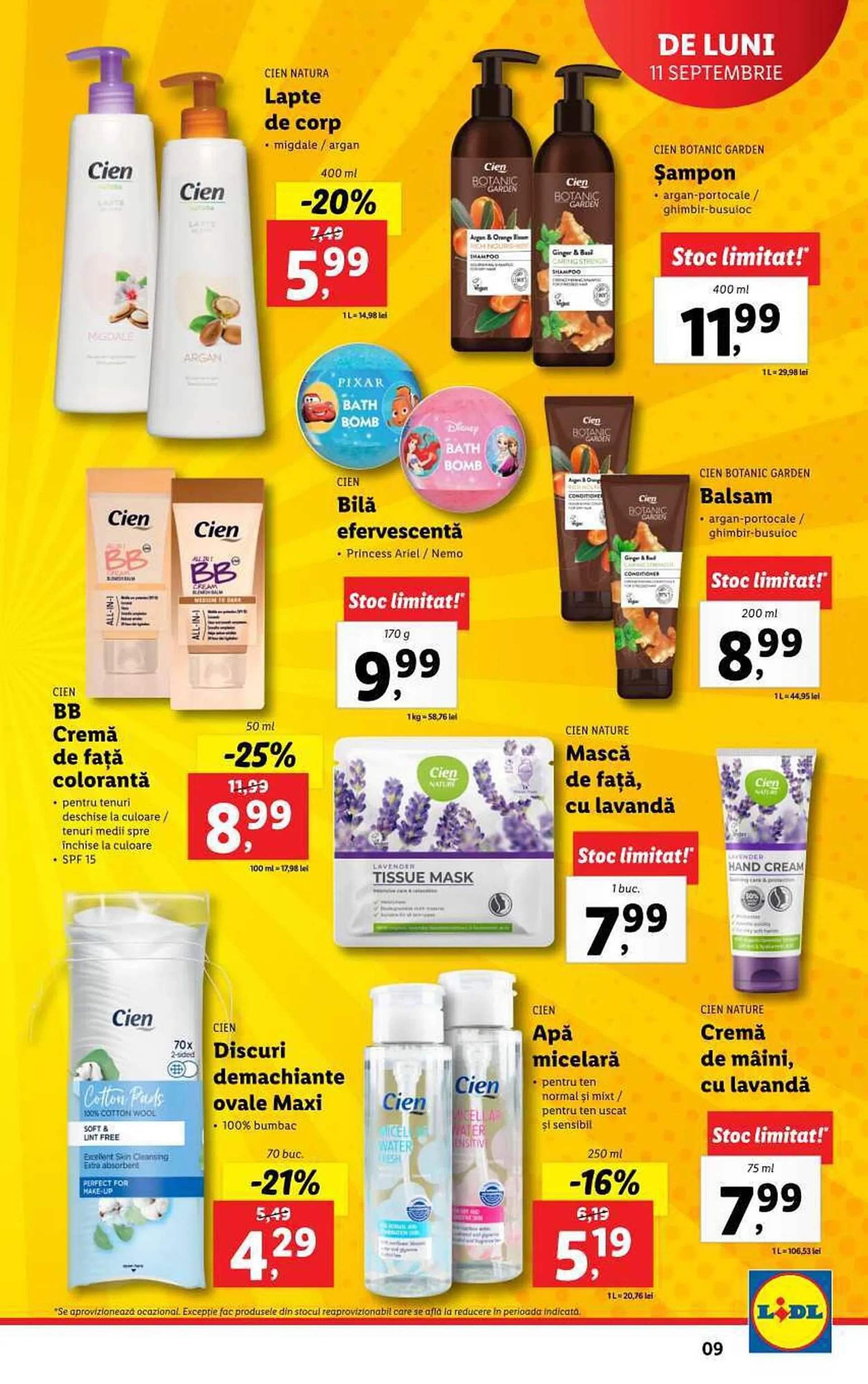 Catalog Lidl catalog de la 11 septembrie până la 17 septembrie 2023 - Revista Pagina 9