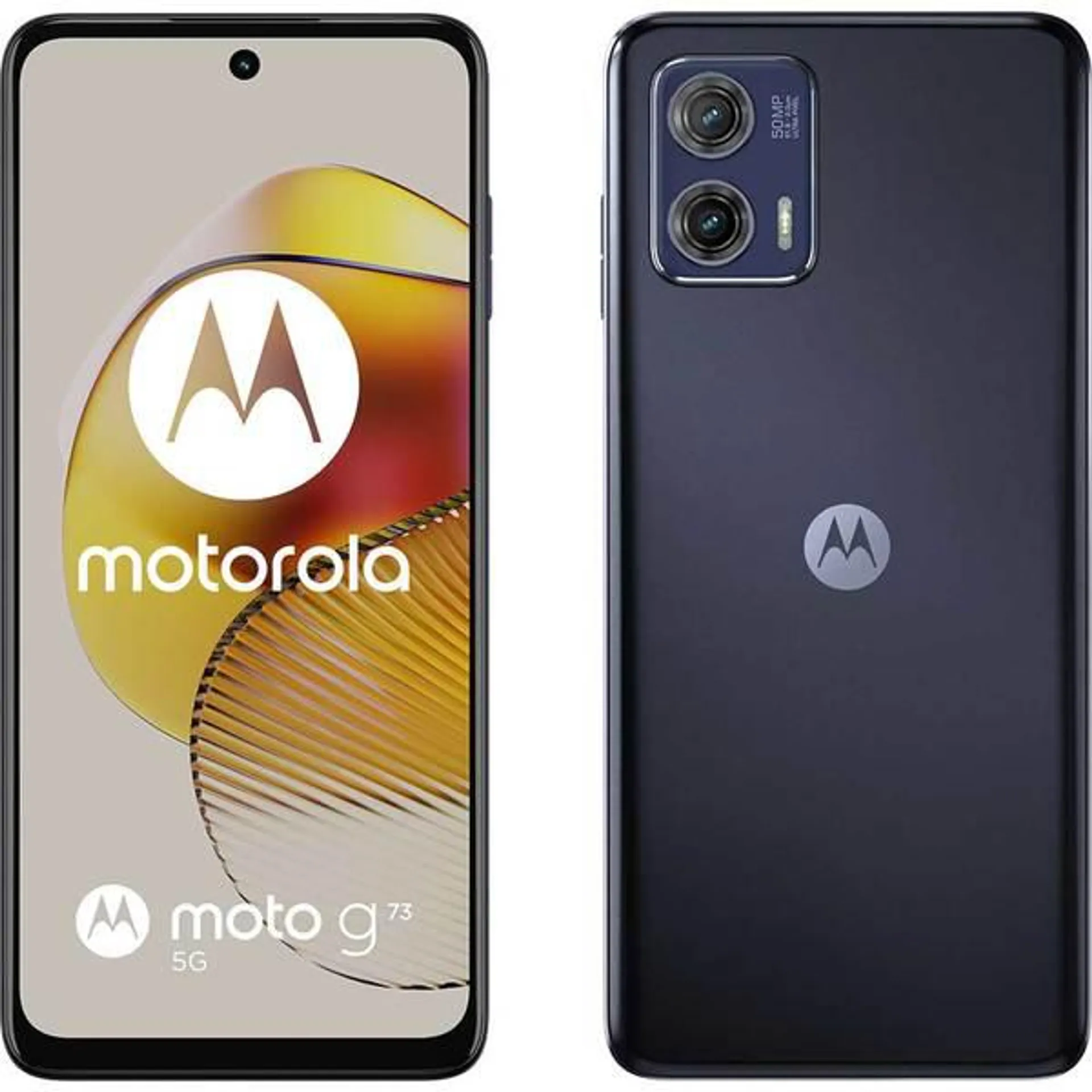 Telefon MOTOROLA Moto G73 5G, 256GB, 8GB RAM, Dual SIM, Midnight Blue