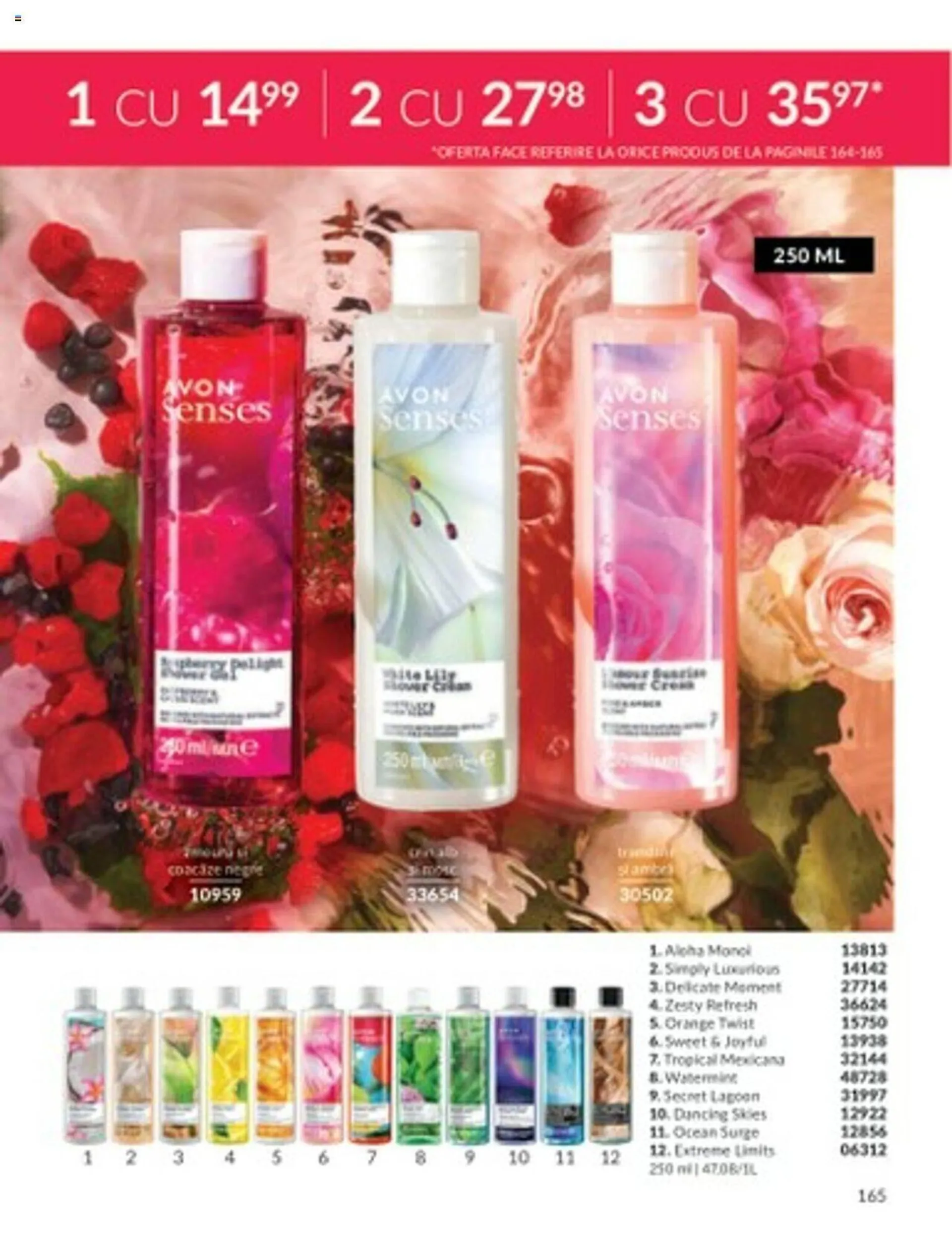 Catalog Avon catalog de la 1 iulie până la 31 iulie 2024 - Revista Pagina 165