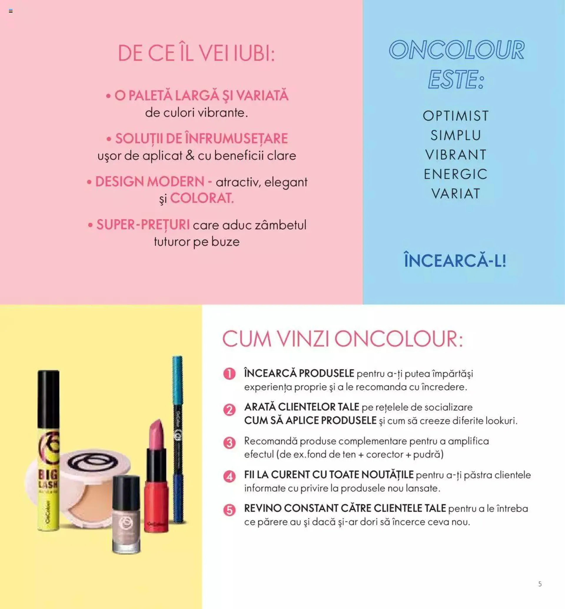 Oriflame - Ghid Oncolour - 1