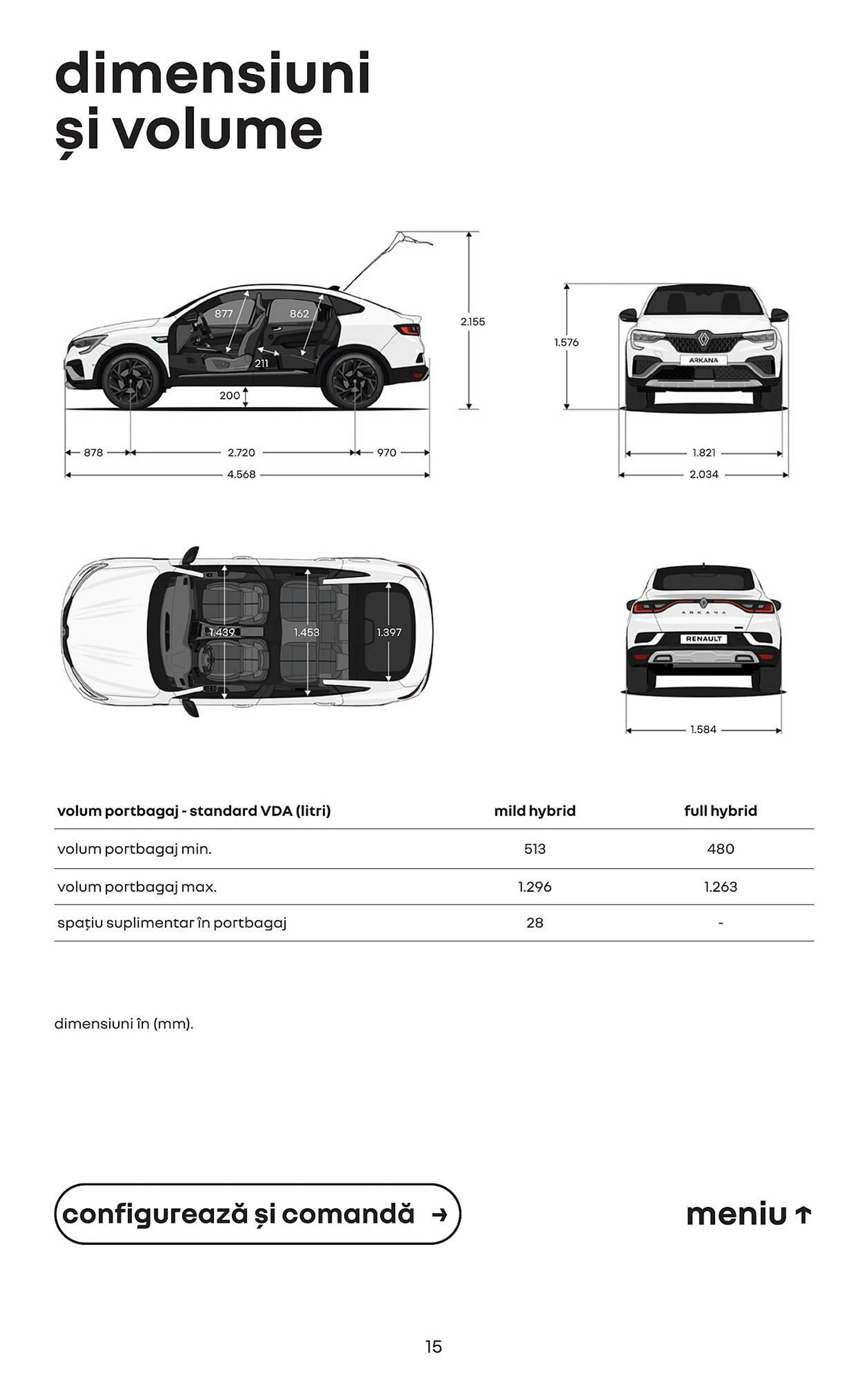 Catalog Renault Arkana E-Tech catalog de la 11 ianuarie până la 31 decembrie 2024 - Revista Pagina 15