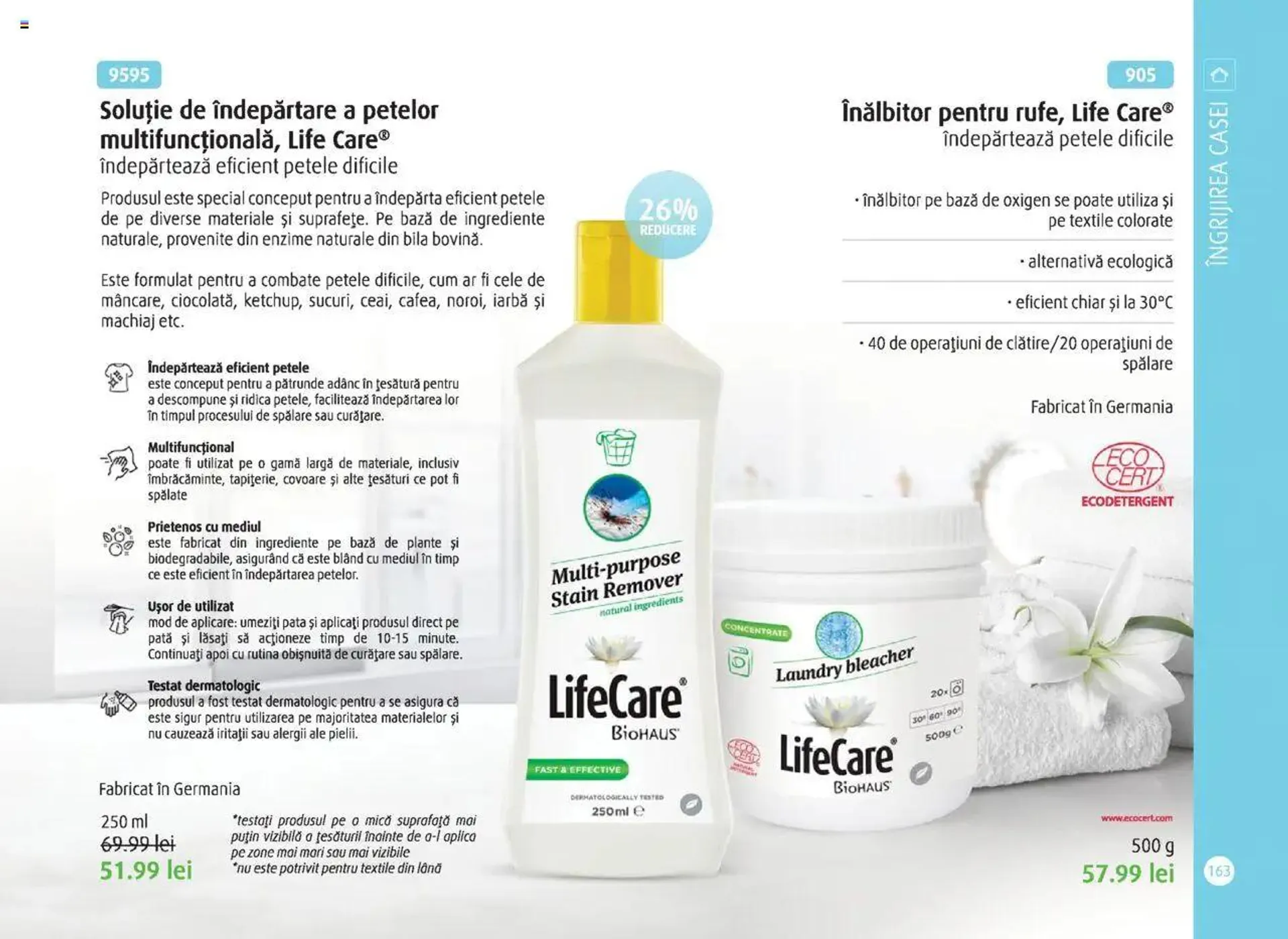 Catalog Life Care catalog - Octombrie/Martie de la 1 octombrie până la 31 martie 2025 - Revista Pagina 165