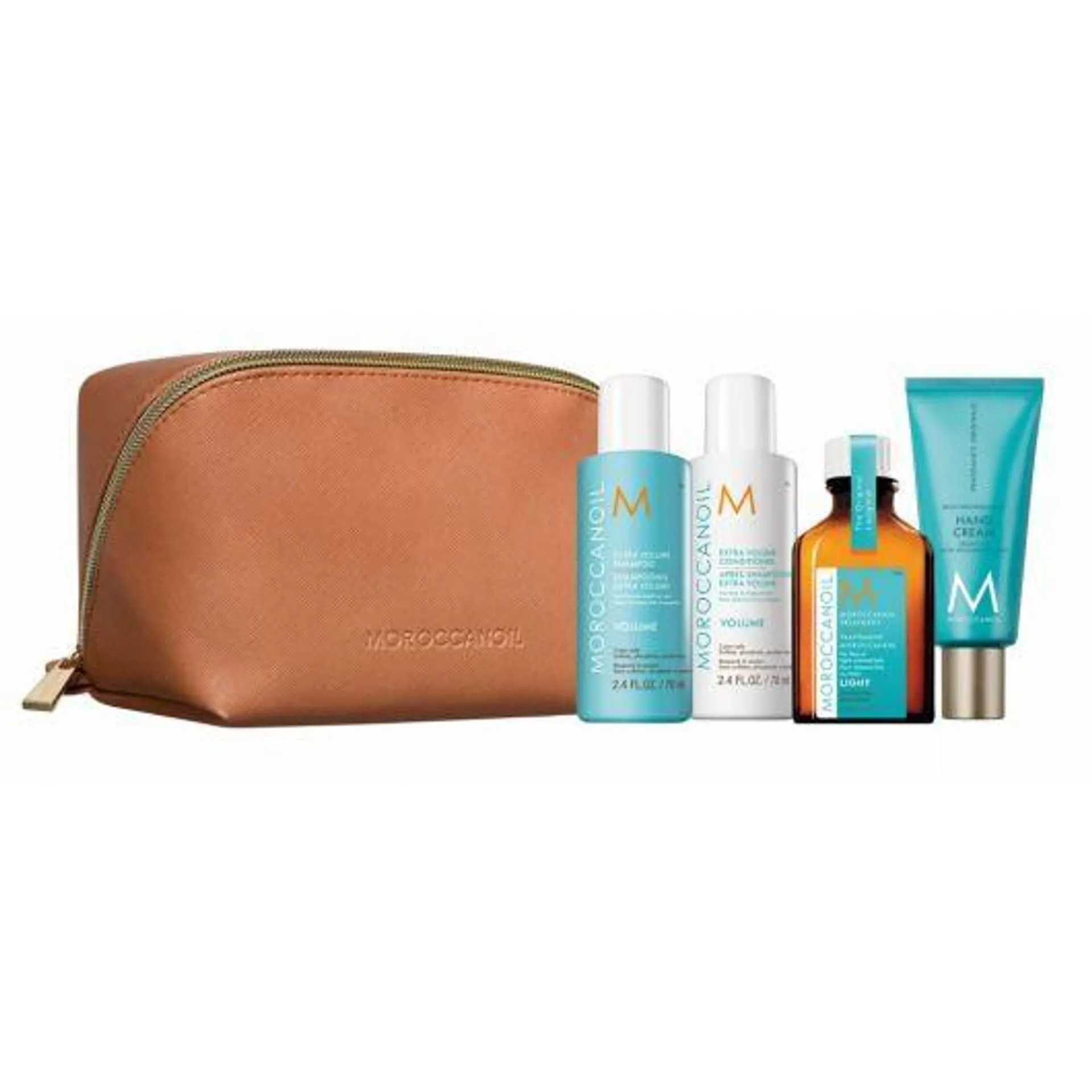 Set Moroccanoil Travel, pentru volum, 2x70ml+40ml+25ml