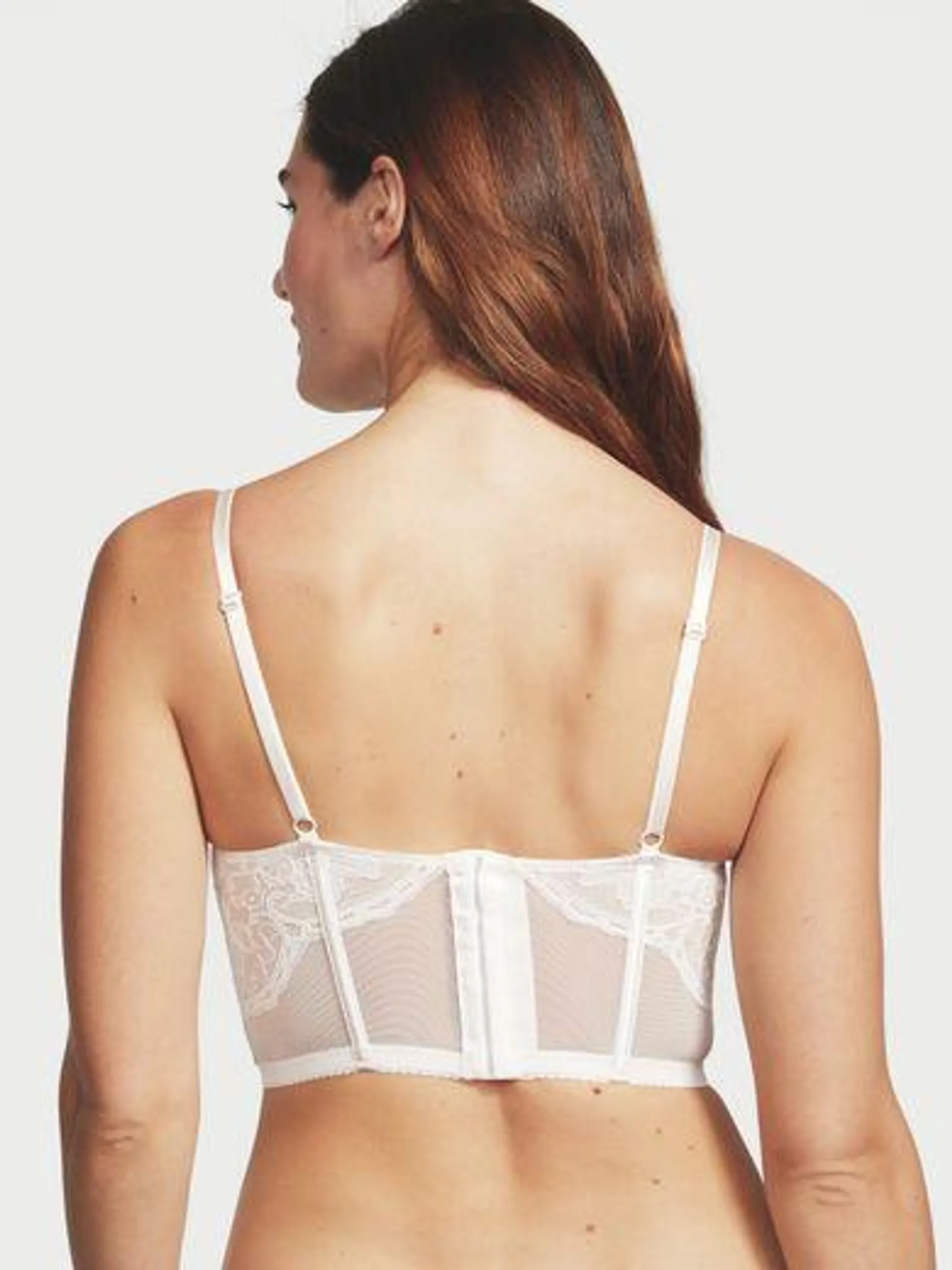 Top cu corset Push-Up din dantelă