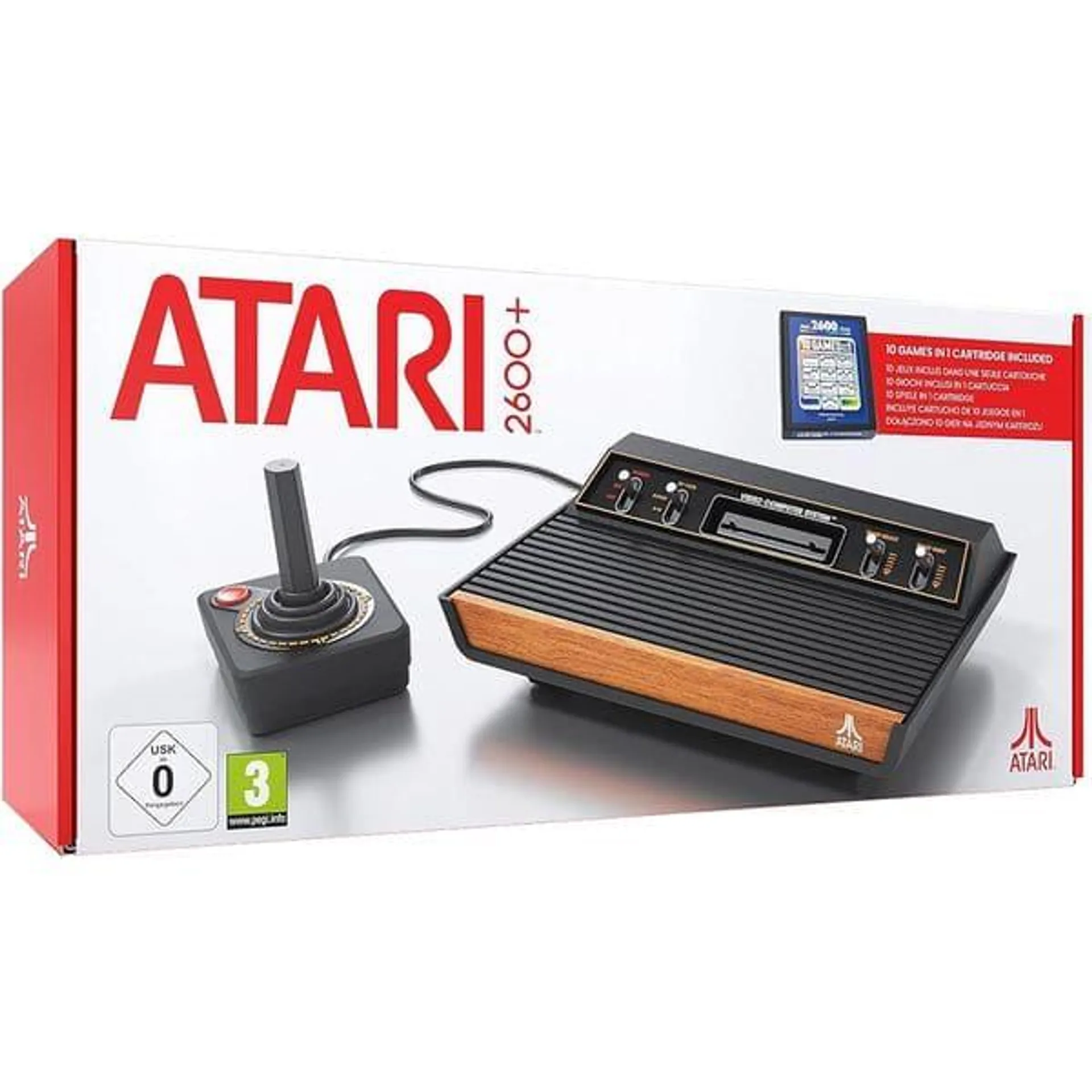 Consola ATARI 2600+, negru