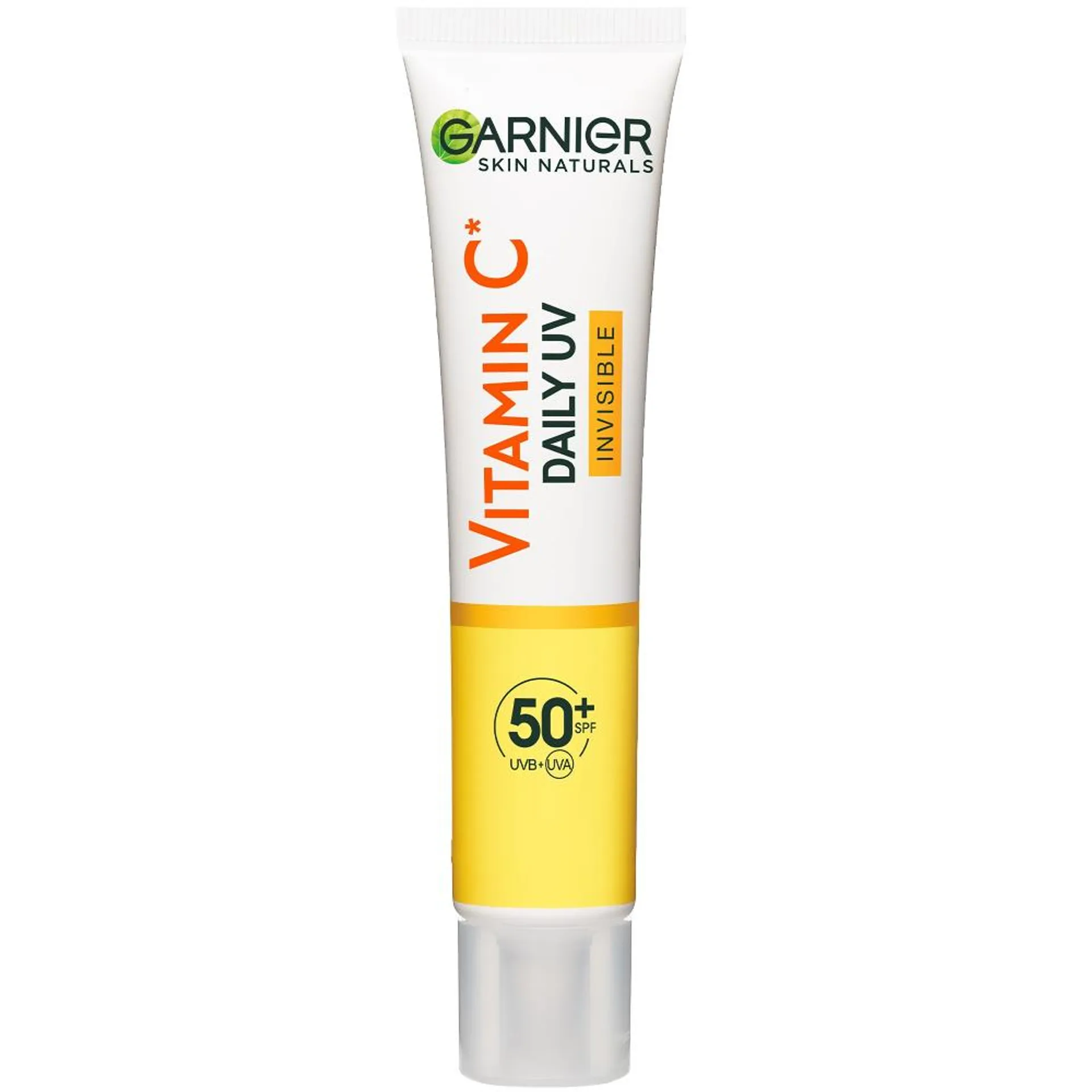 Crema fluida invizibila Garnier Skin Naturals Vitamin C SPF 50+ 40 ml