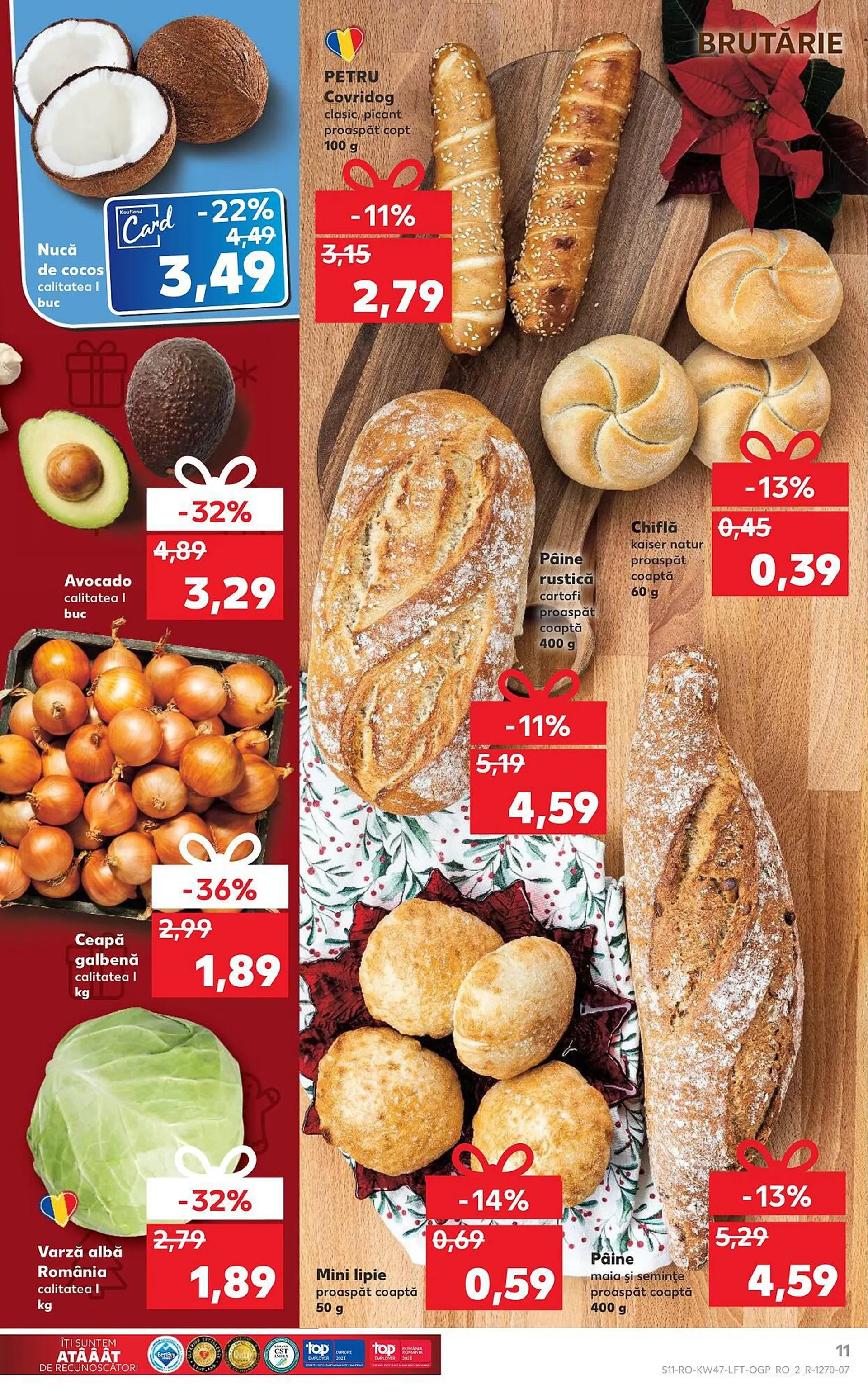 Catalog Kaufland catalog de la 22 noiembrie până la 28 noiembrie 2023 - Revista Pagina 11