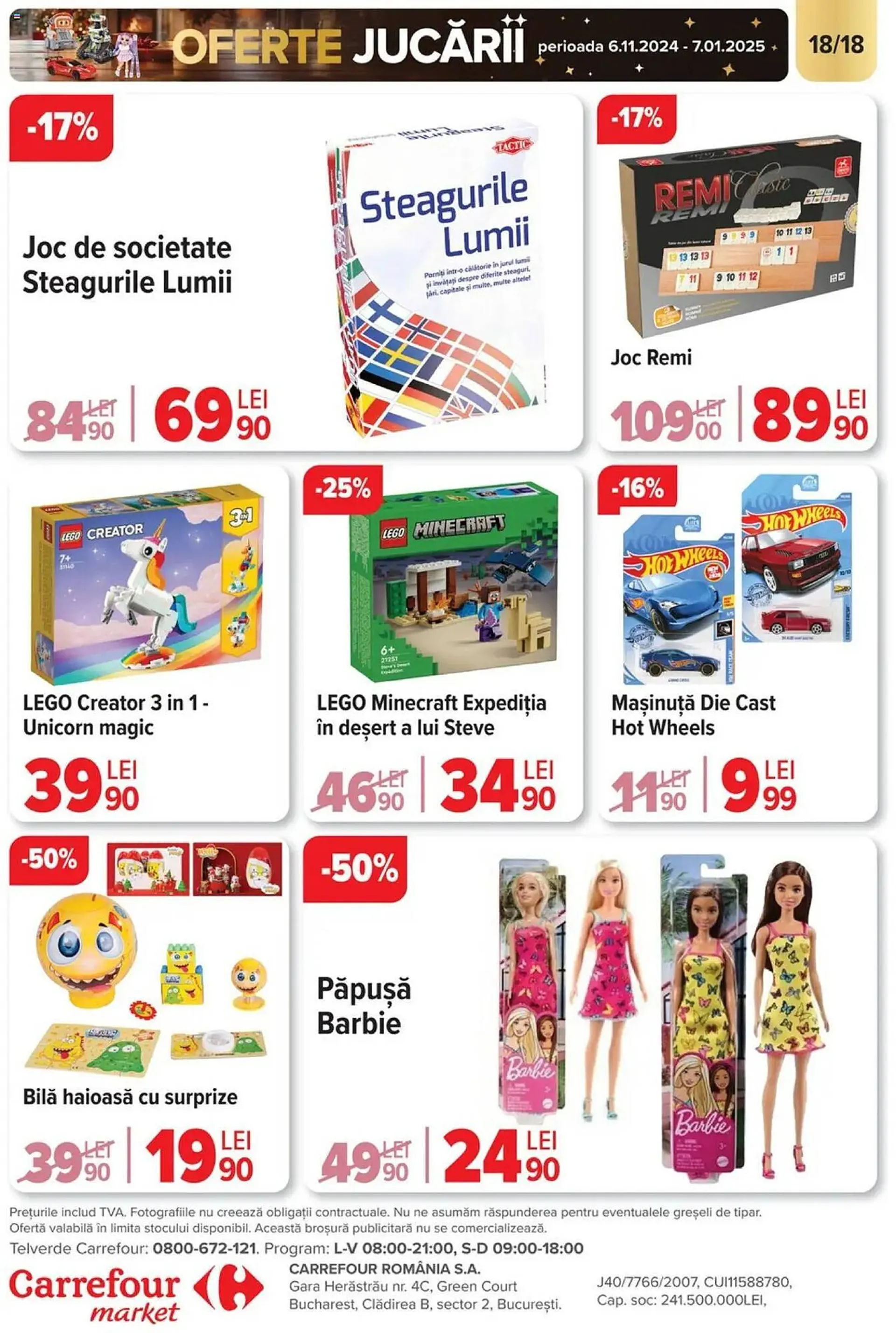 Catalog Catalog Carrefour Market de la 27 decembrie până la 7 ianuarie 2025 - Revista Pagina 18