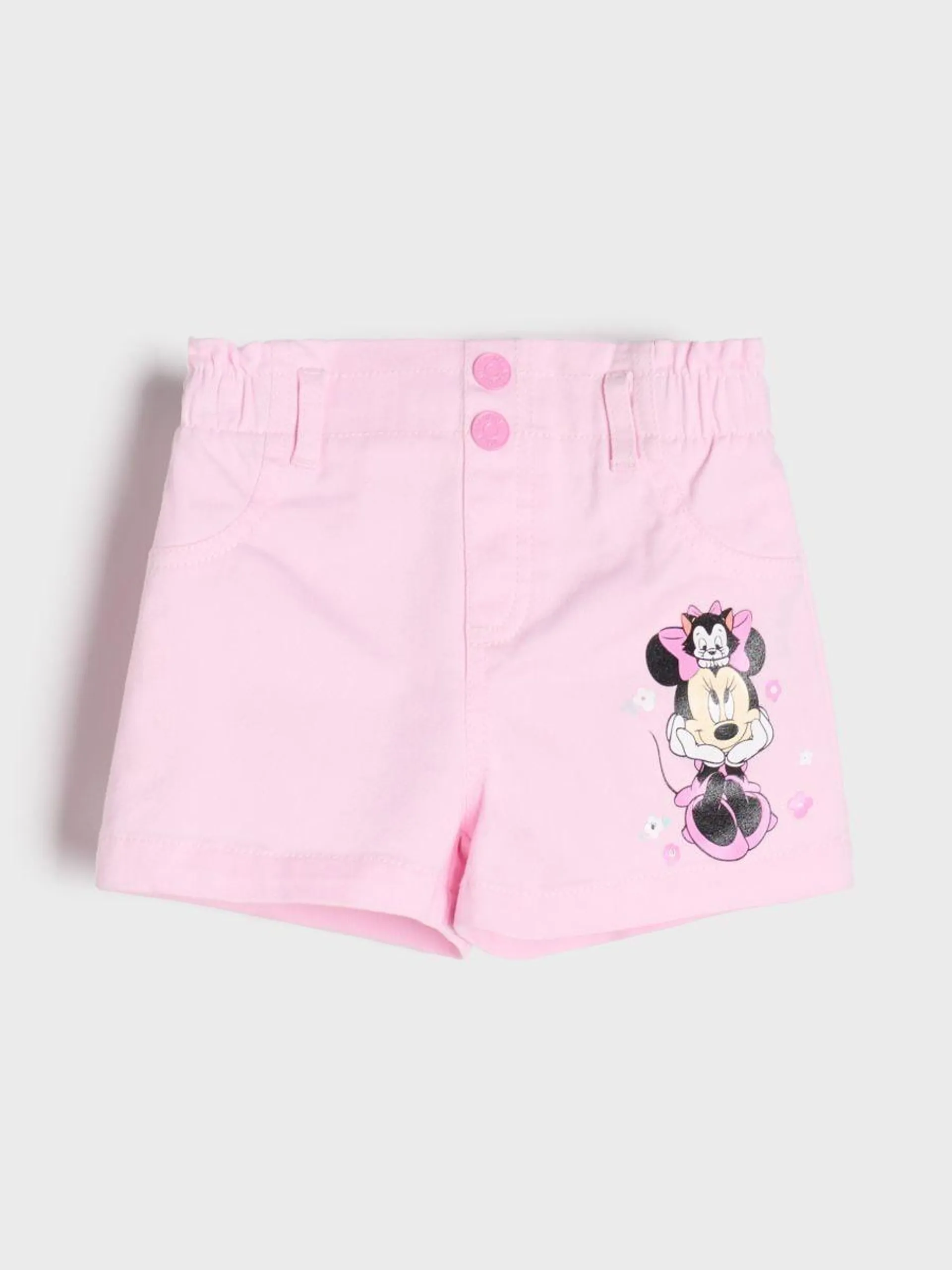 Pantaloni scurți din denim Mickey Mouse