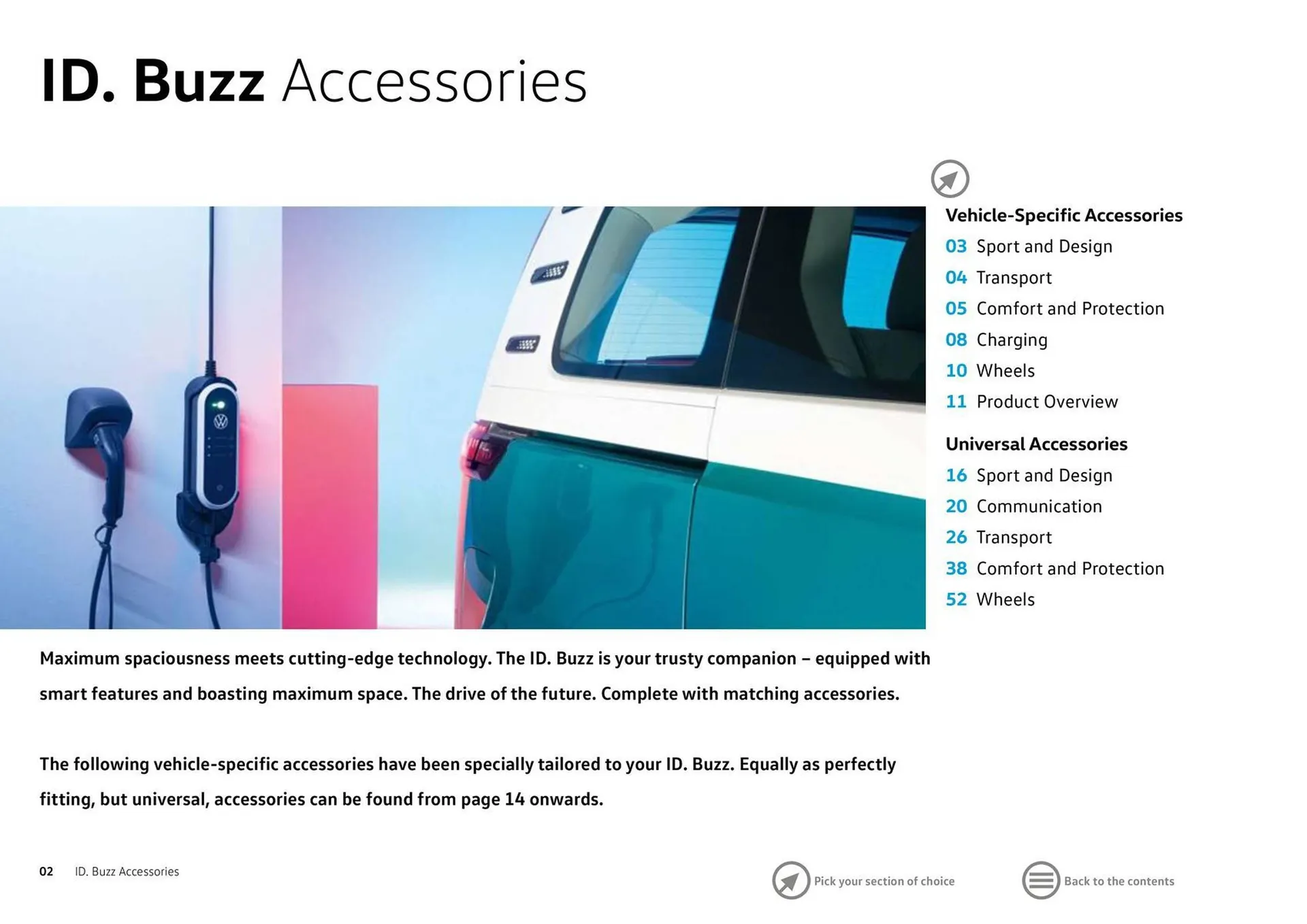 Volkswagen For The ID. Buzz catalog - 2