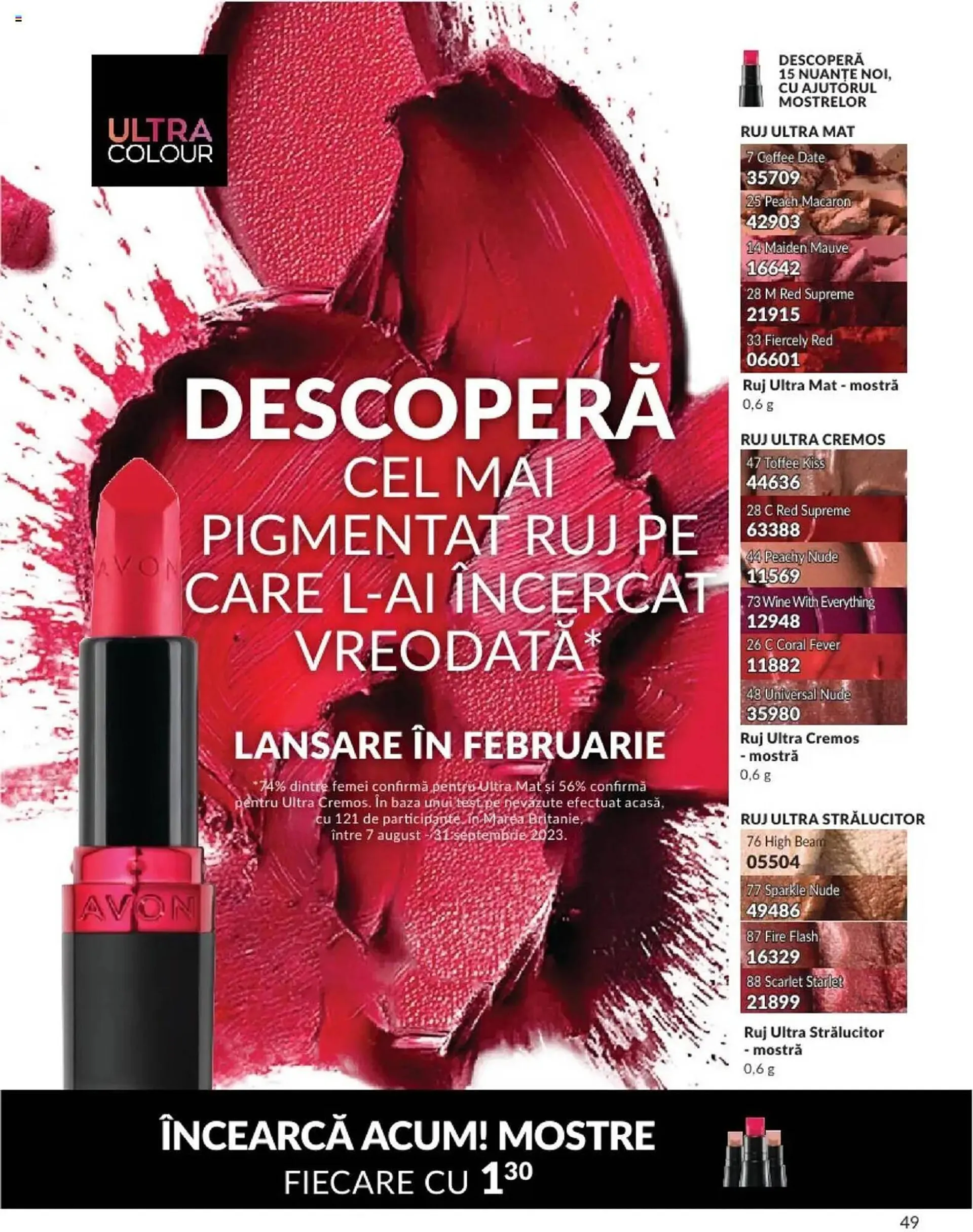 Catalog Catalog Avon de la 1 ianuarie până la 31 ianuarie 2025 - Revista Pagina 49