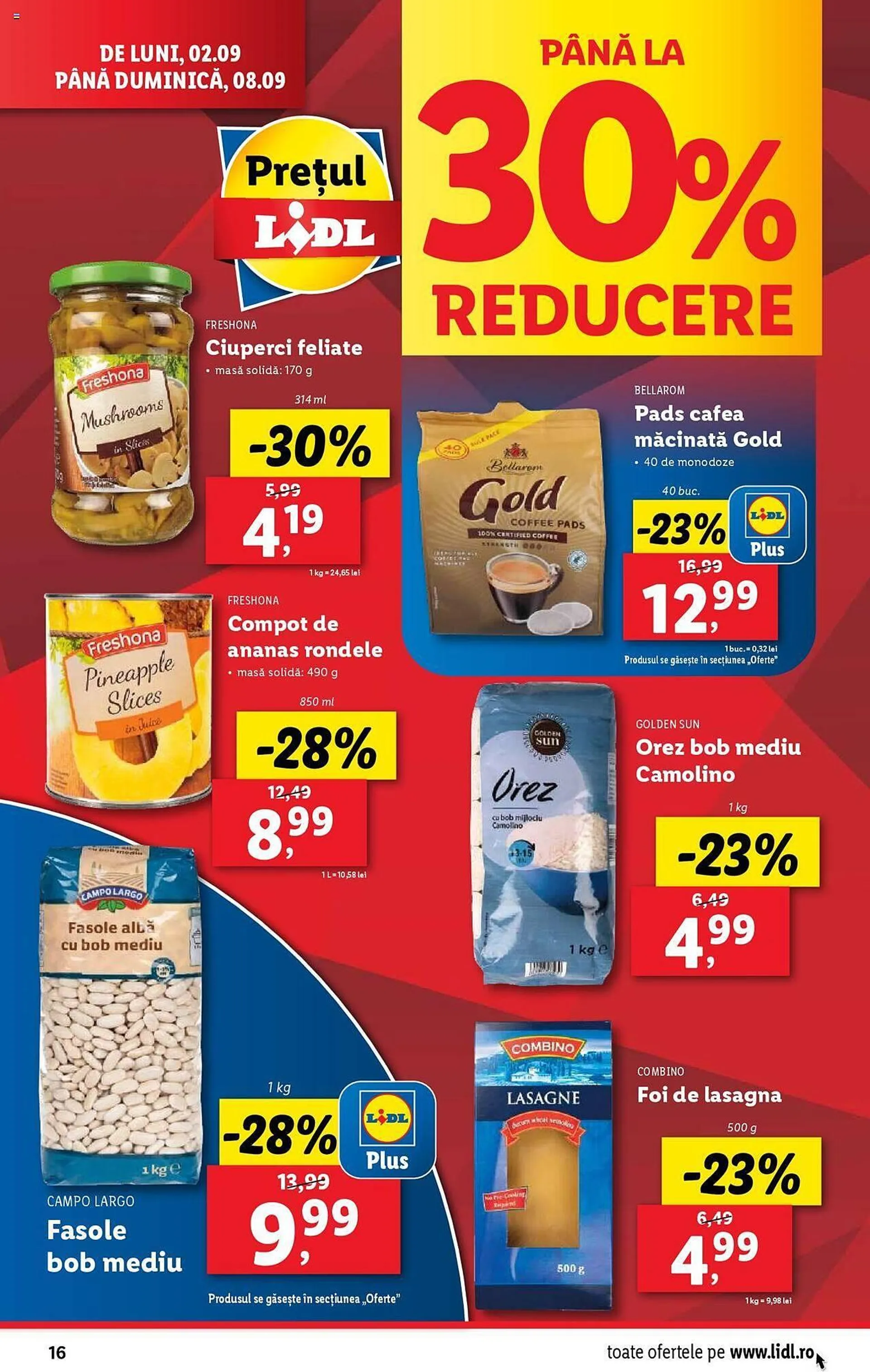 Catalog Catalog Lidl de la 2 septembrie până la 8 septembrie 2024 - Revista Pagina 16