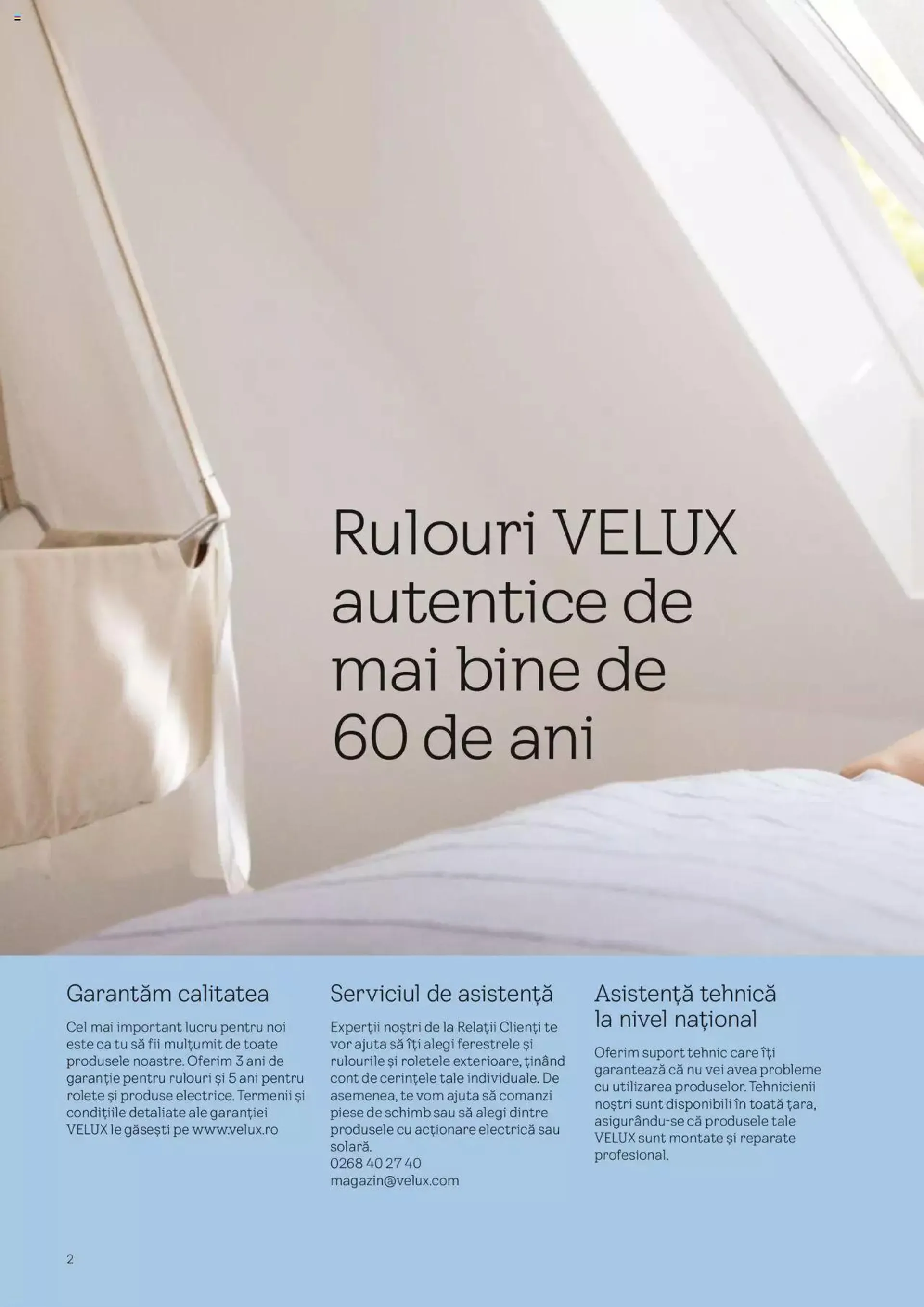 Velux catalog - Rulouri şi rolete 2023 - 1