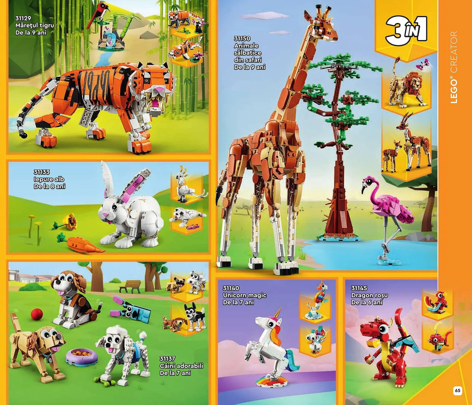 Catalog Сatalog Lego de la 1 iunie până la 31 decembrie 2024 - Revista Pagina 65