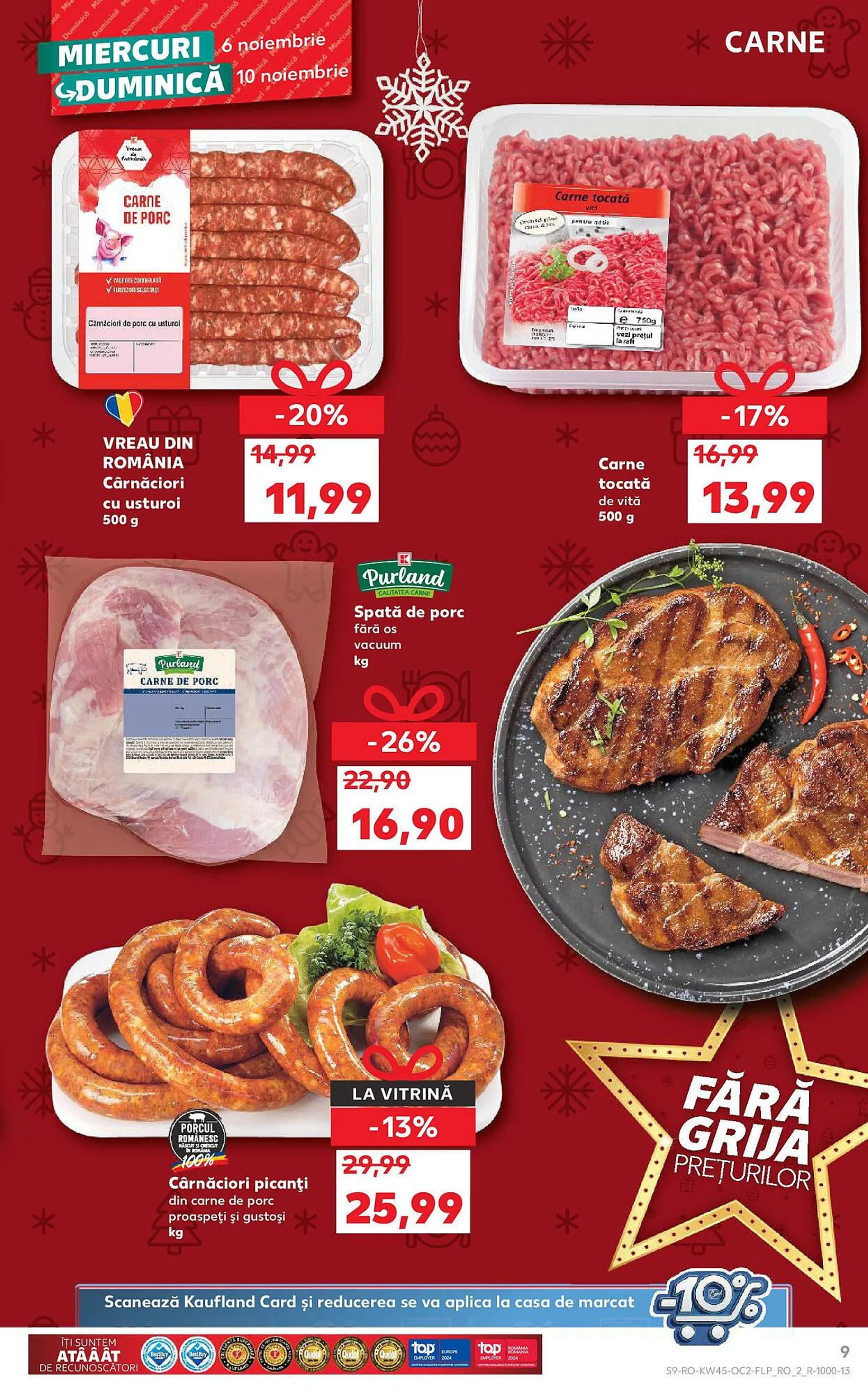 Catalog Catalog Kaufland de la 5 noiembrie până la 10 noiembrie 2024 - Revista Pagina 9