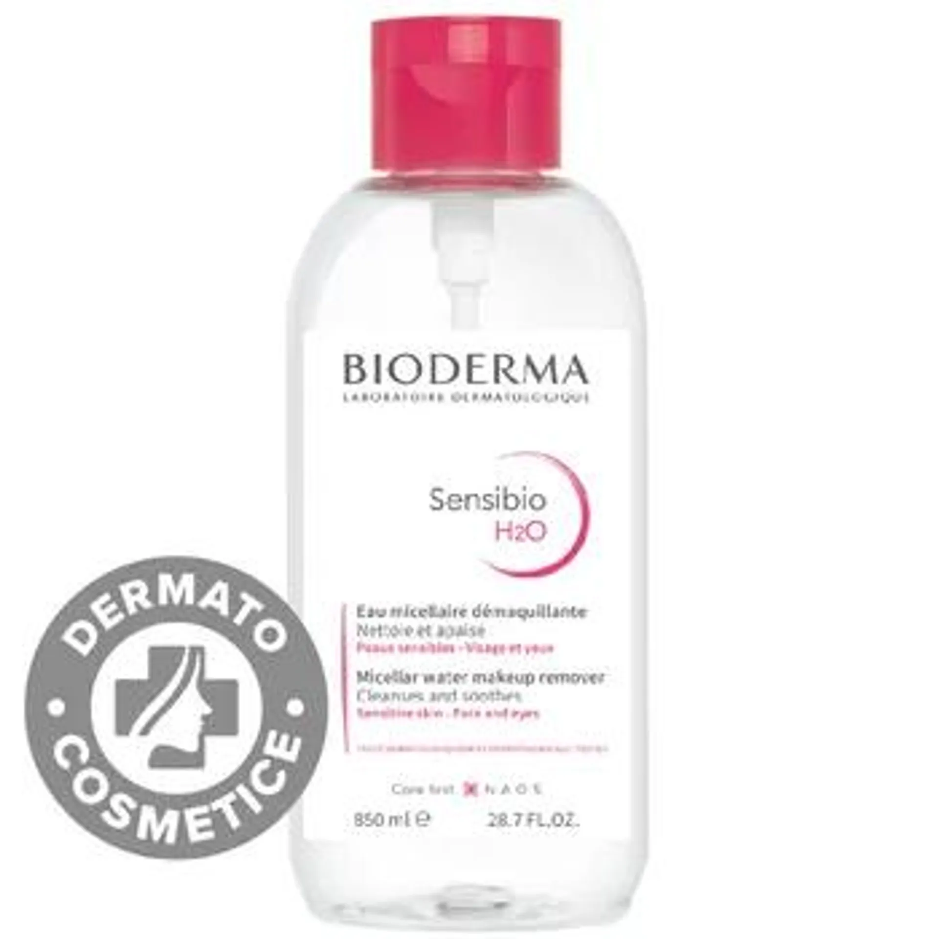 Solutie micelara Sensibio H2O, 850ml, Bioderma