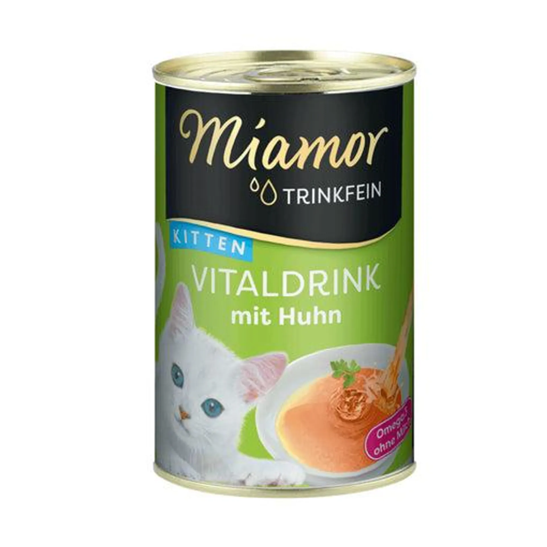 Hrana umeda pentru pisici Miamor Vital Drink Kitten Pui 135ml