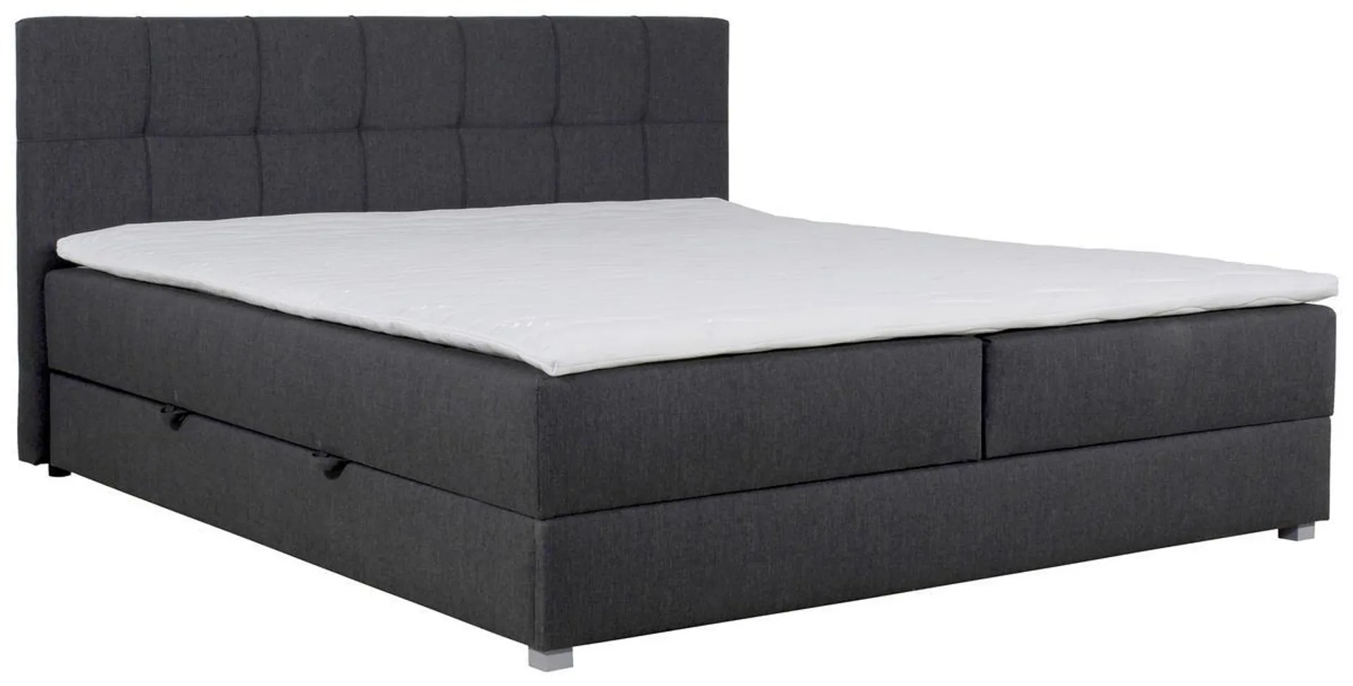 TIP BOXSPRING FĂRĂ ARCURI 180/200 cm antracit