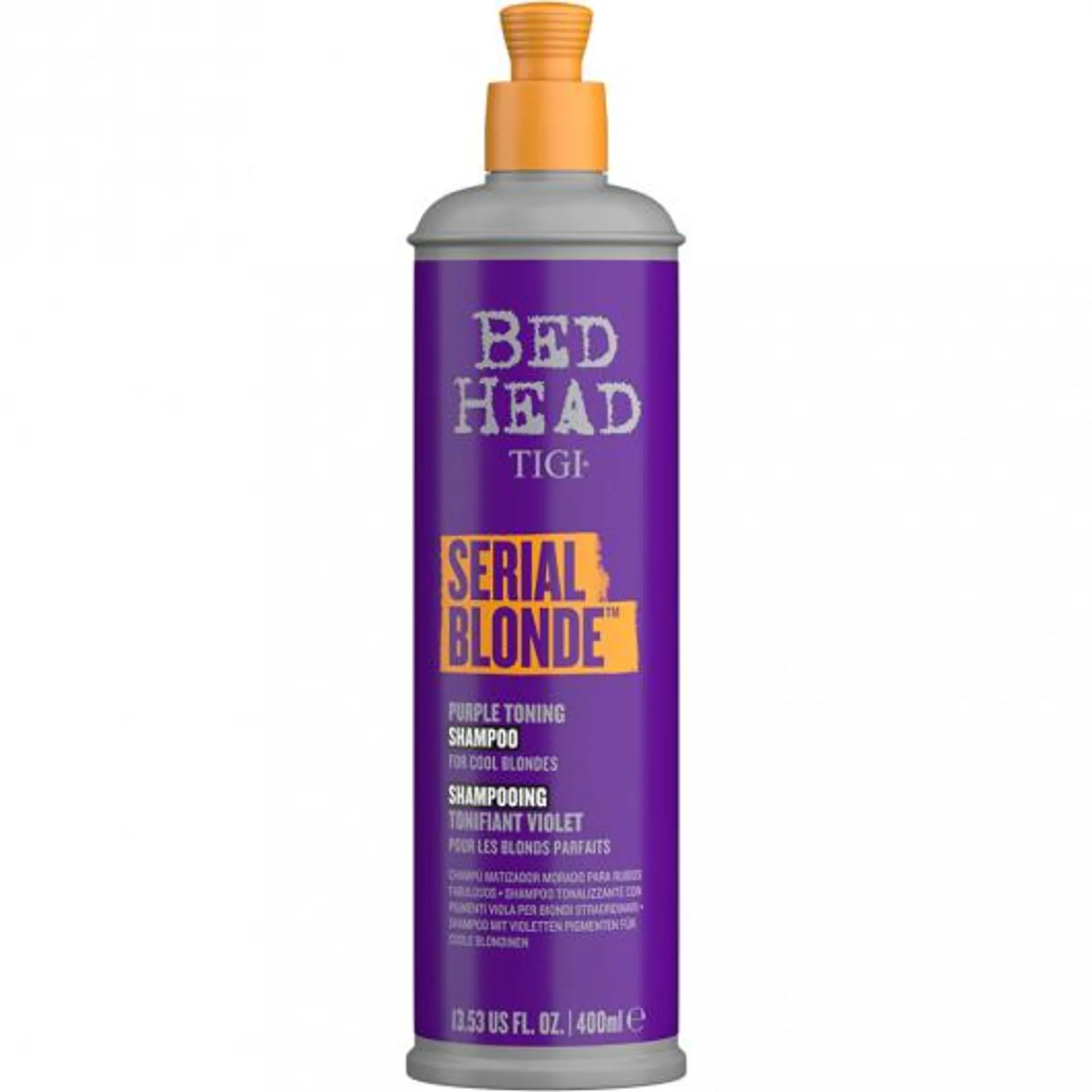 Sampon violet Tigi Bed Head Serial Blonde Purple Toning, 400ml