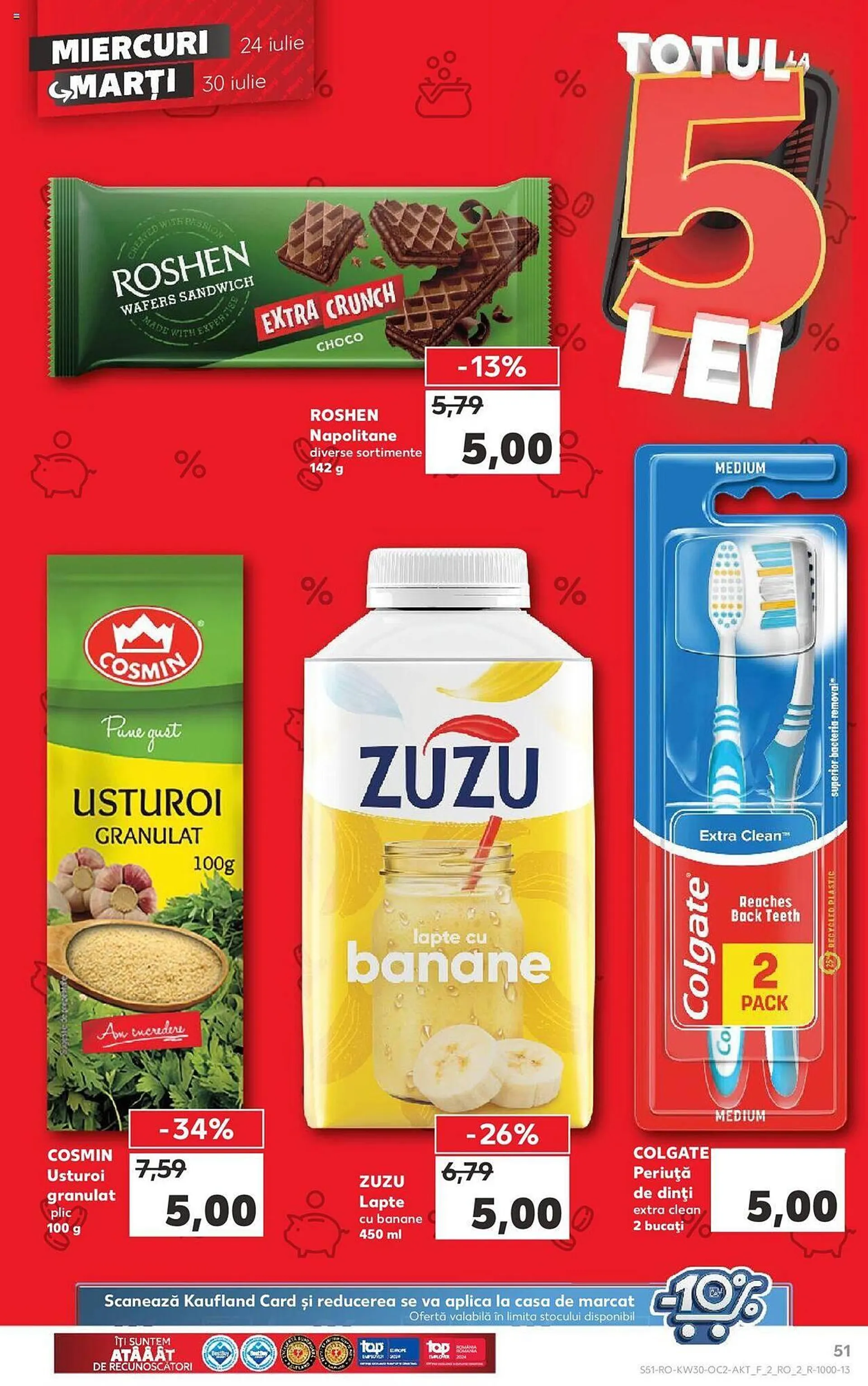 Catalog Kaufland catalog de la 24 iulie până la 30 iulie 2024 - Revista Pagina 51