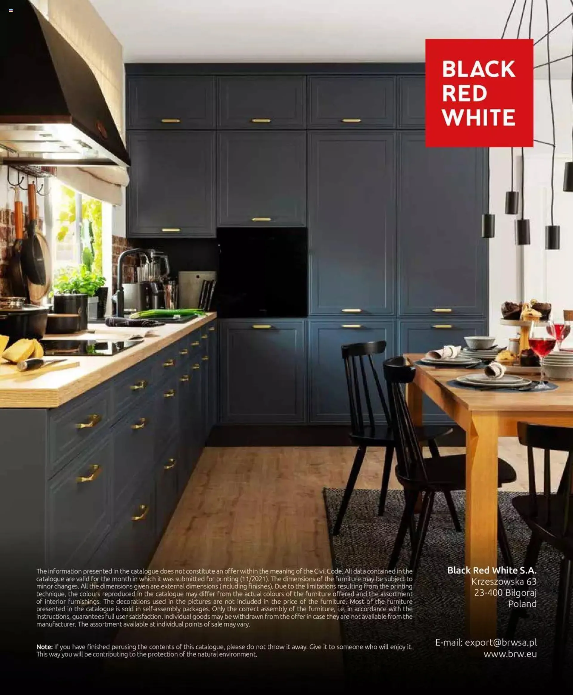 Black Red White - Catalogue of Modular Kitchens 2022 - 59