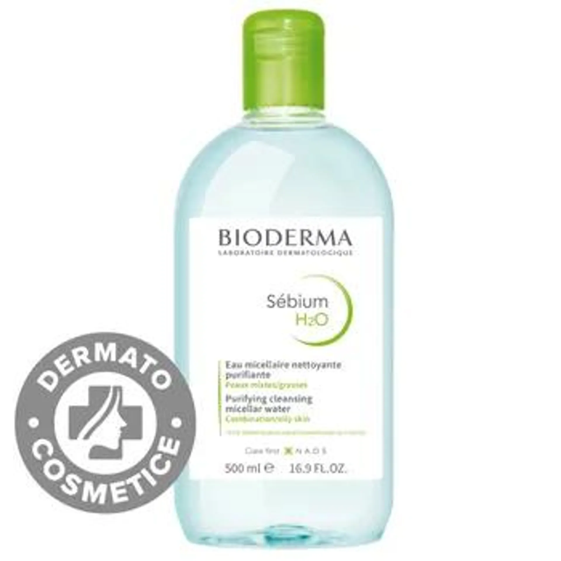 Solutie micelara Sebium H2O, 500ml, Bioderma