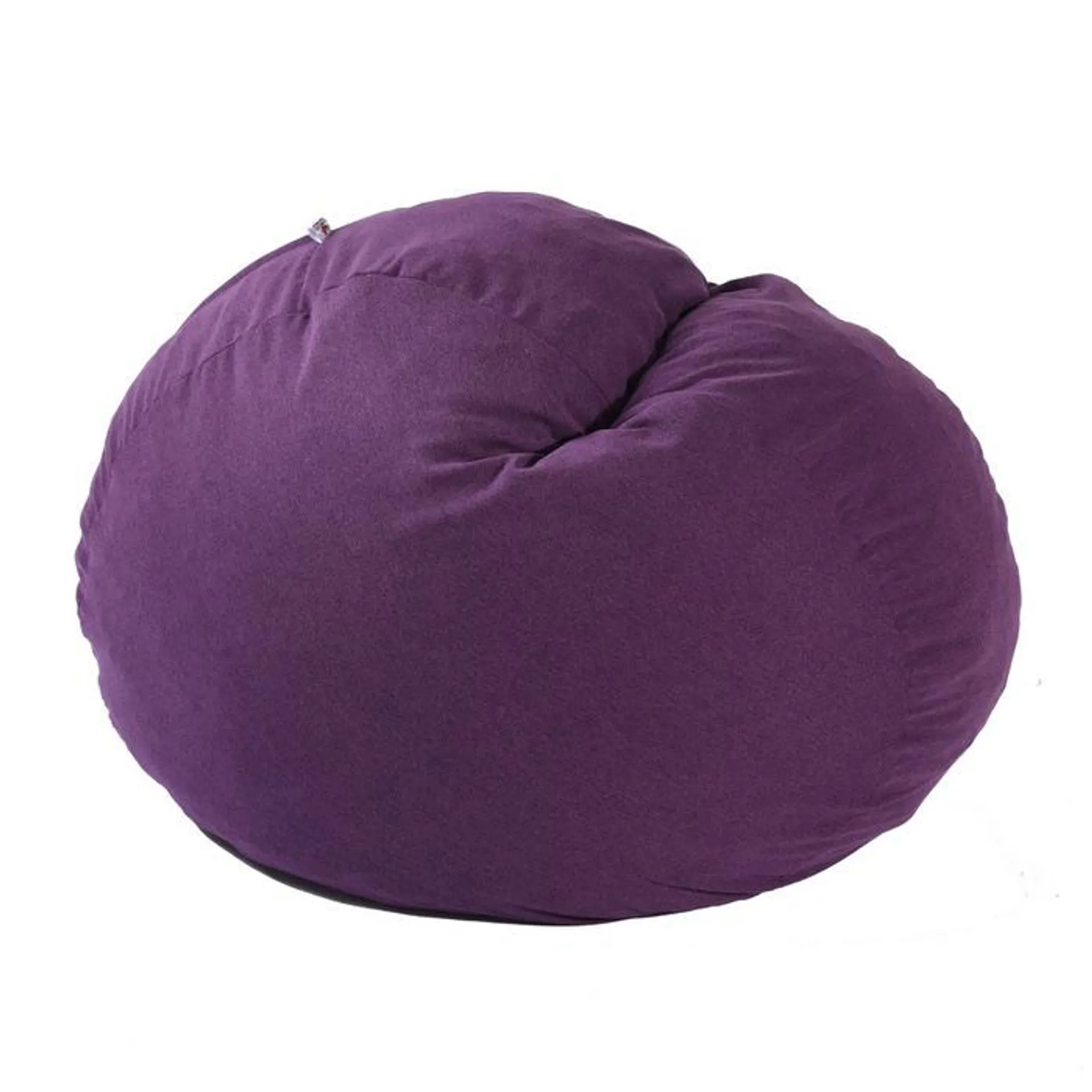 Fotoliu puf King Size, material textil, violet, D120 cm