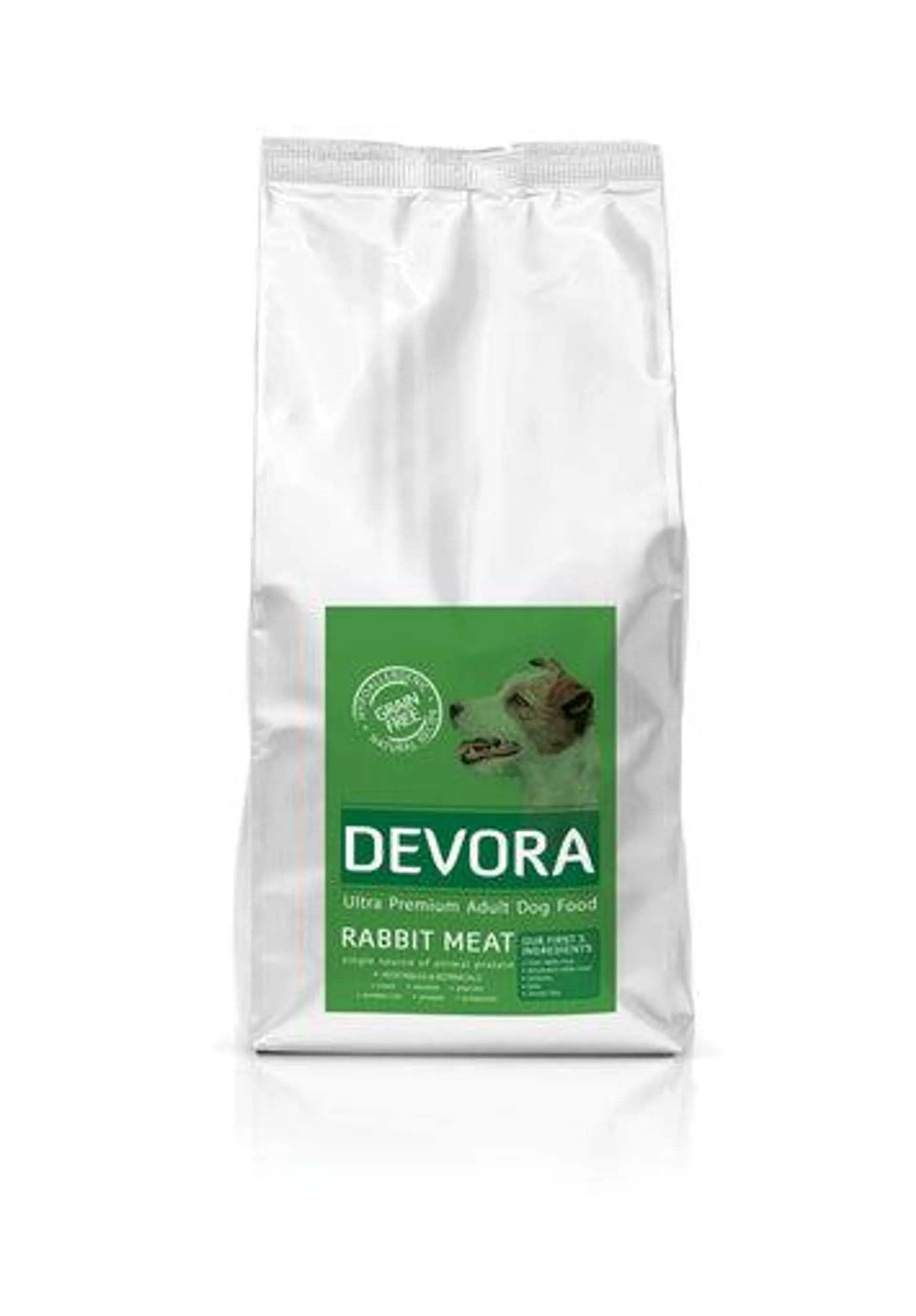 Hrana uscata pentru caini Devora Grain Free cu iepure 7.5 kg