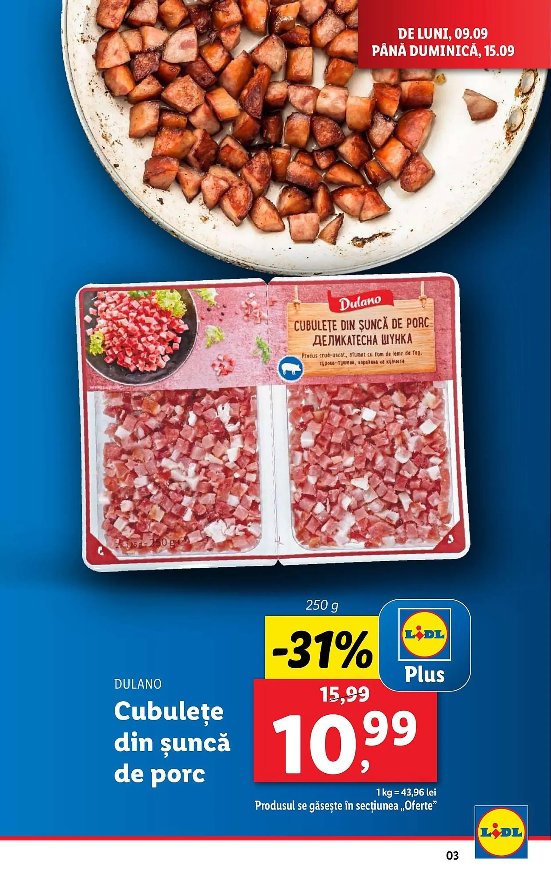 Catalog Catalog Lidl de la 9 septembrie până la 15 septembrie 2024 - Revista Pagina 3